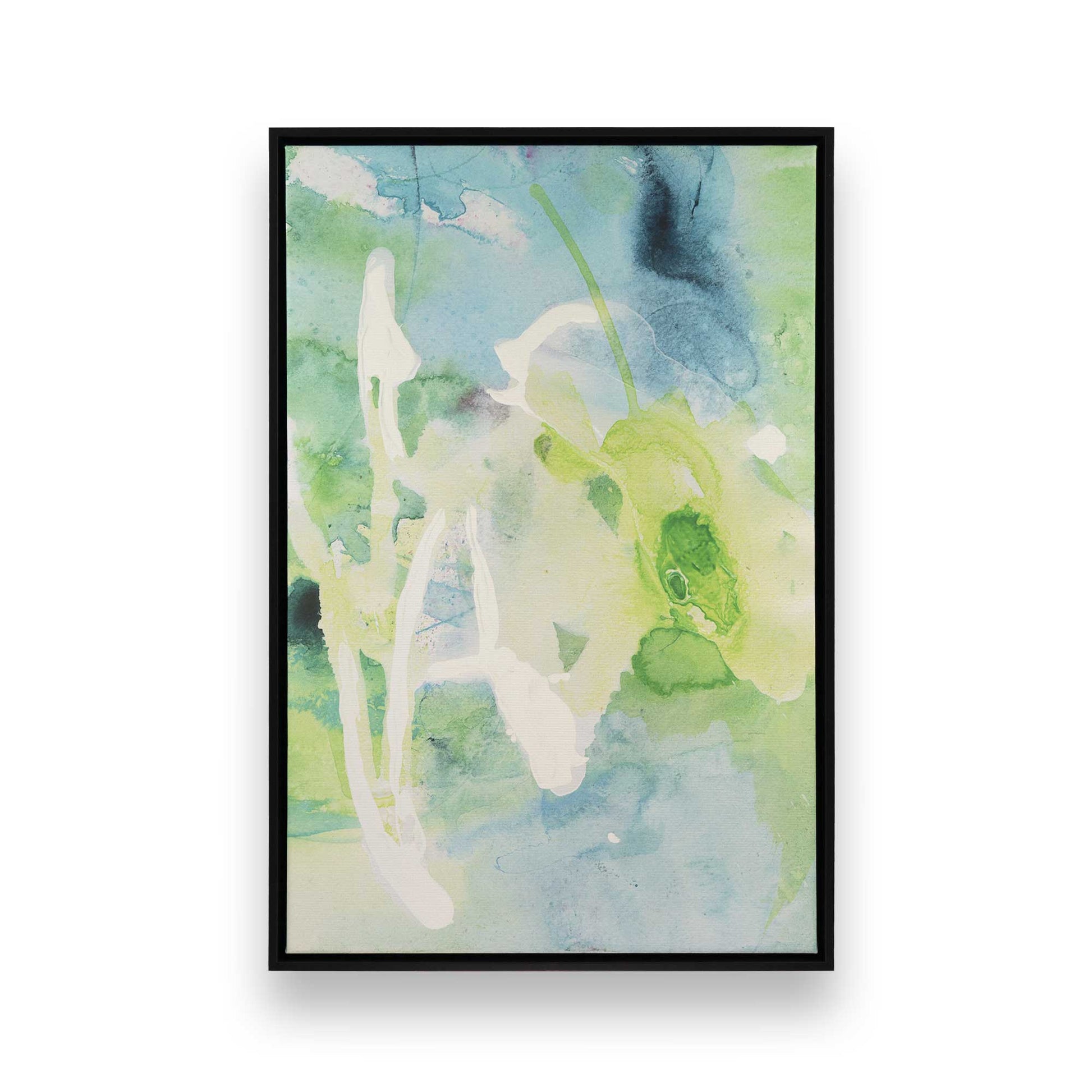 [Color:Satin Black], Picture of art in a Satin Black frame