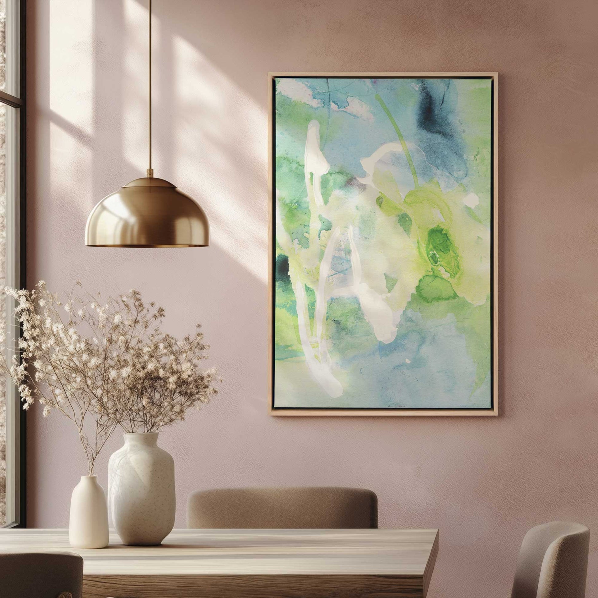 Picture of art in a room