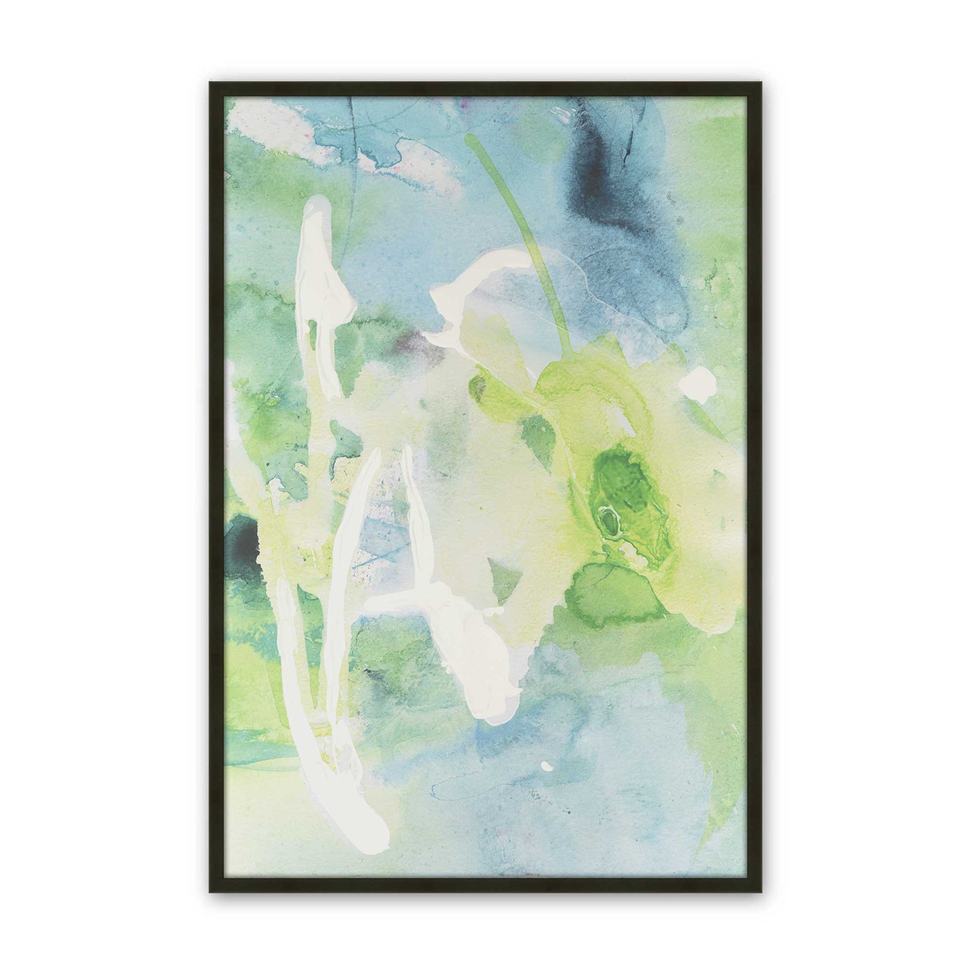 [Color:Satin Black], Picture of art in a Satin Black frame