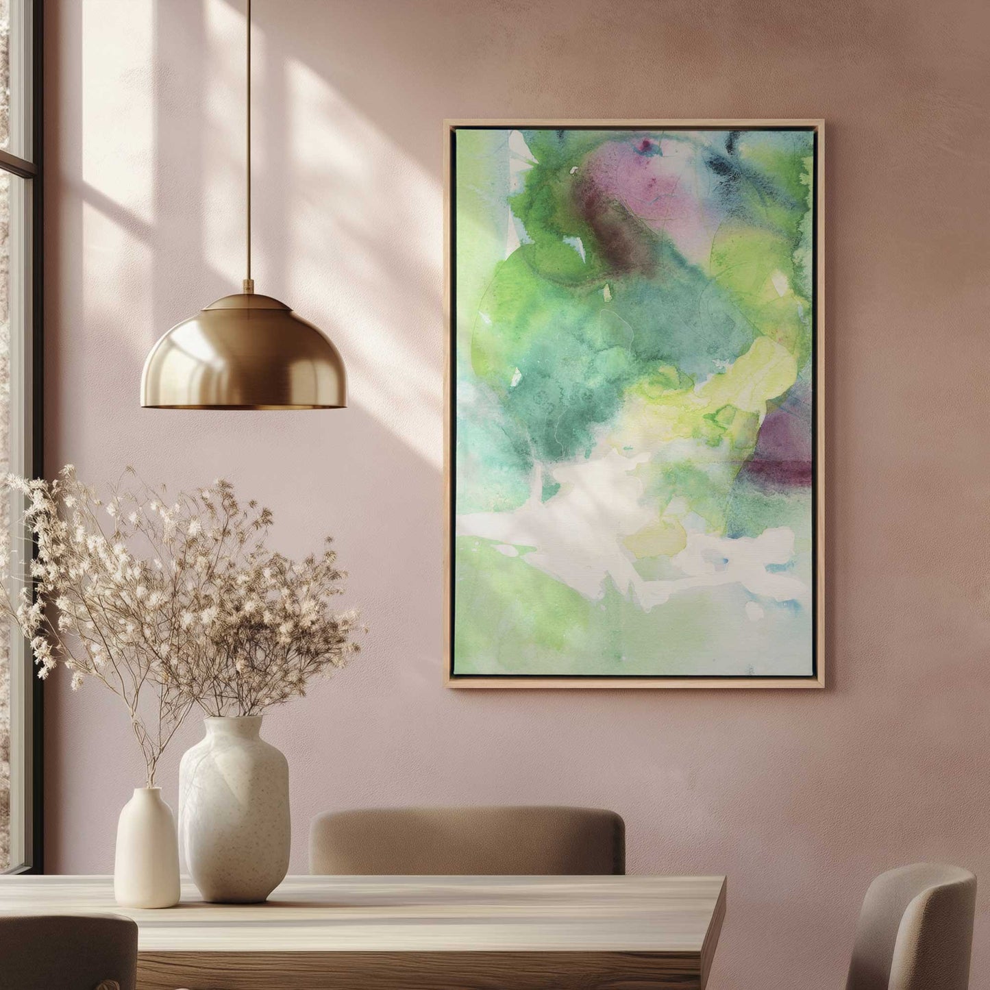 Picture of art in a room