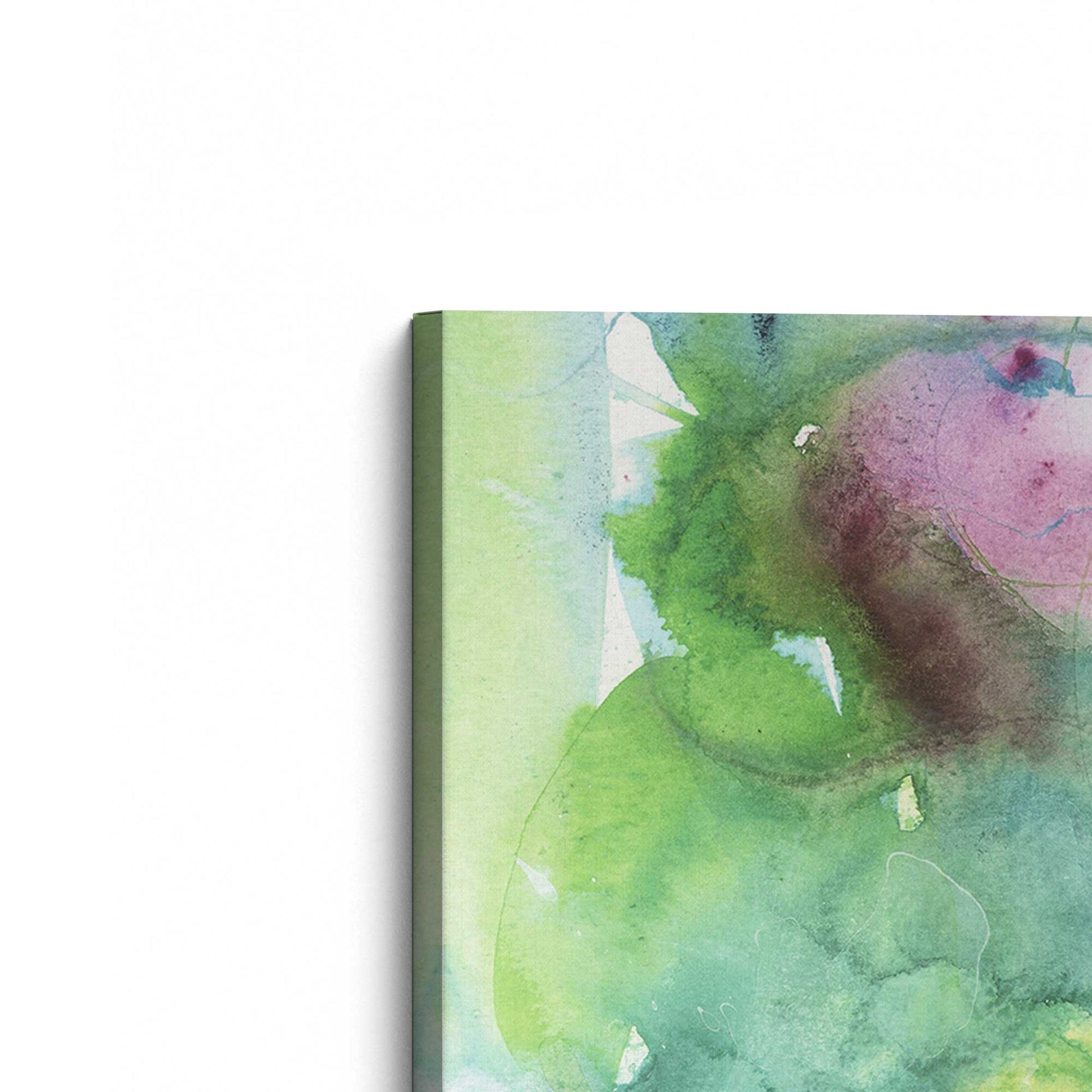 [Color:Stretched Canvas], Picture of the corner of the art