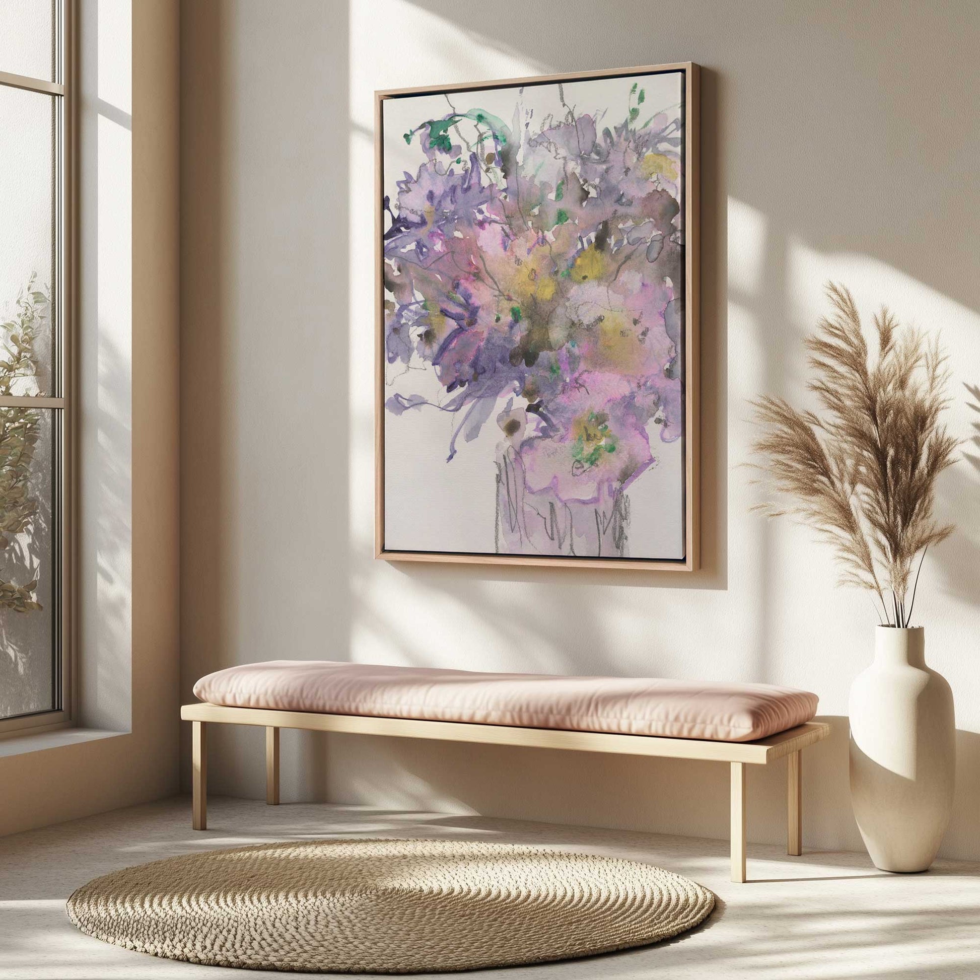 Picture of art in a room