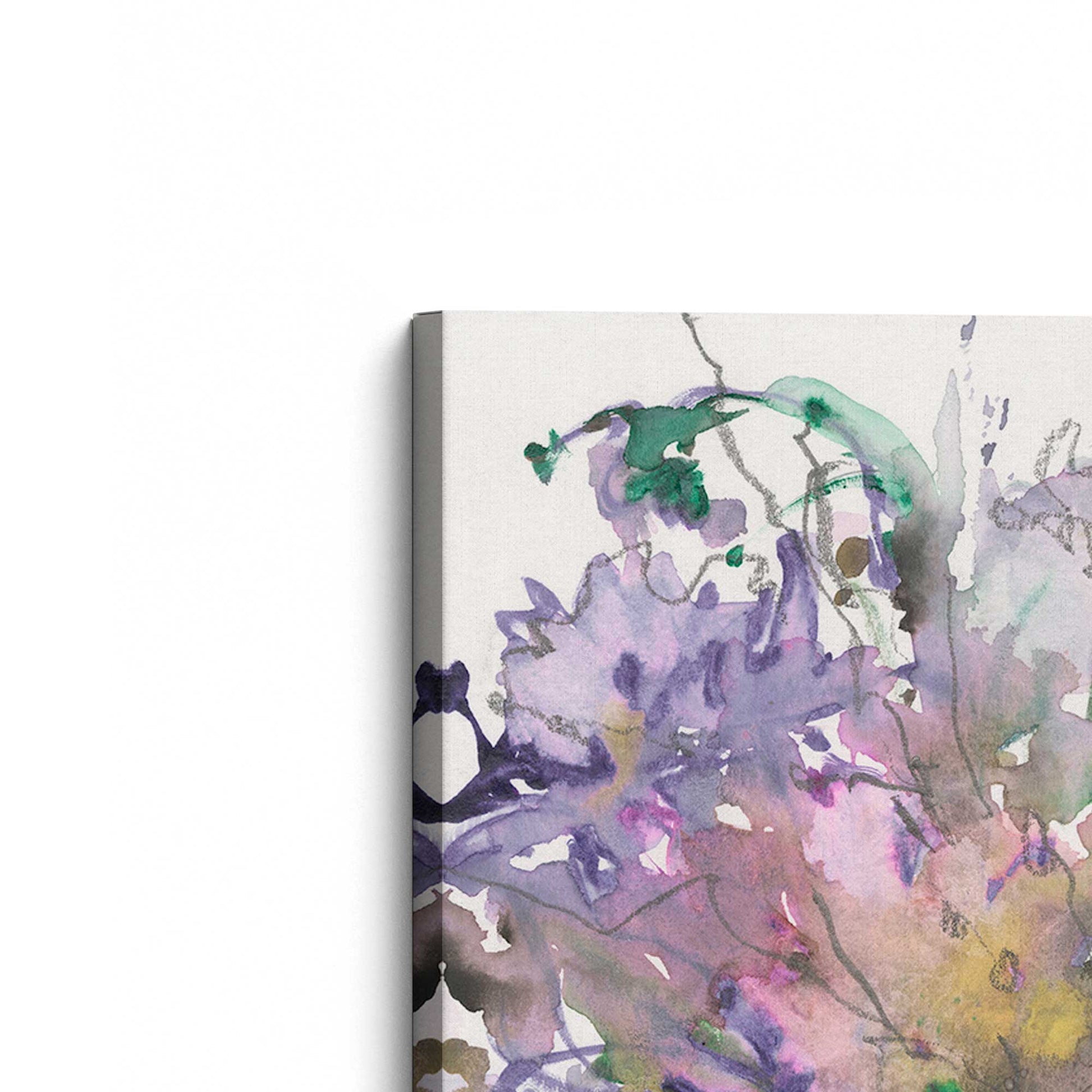 [Color:Stretched Canvas], Picture of the corner of the art