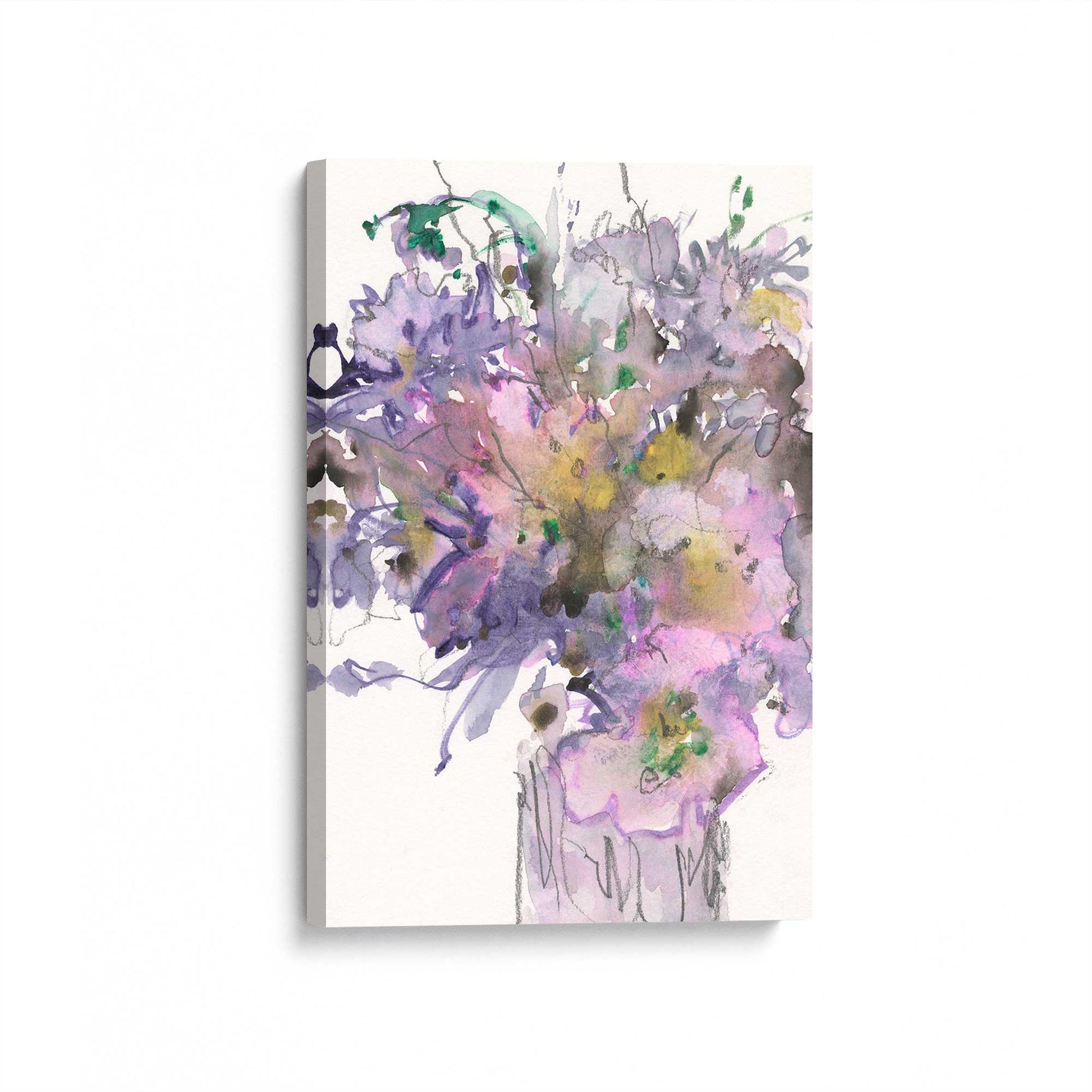 [Color:Stretched Canvas], Picture of art at an angle