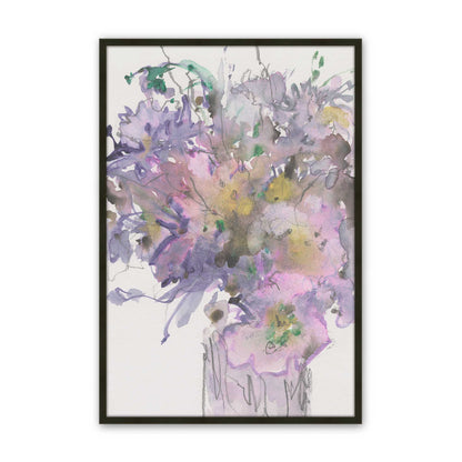 [Color:Satin Black], Picture of art in a Satin Black frame
