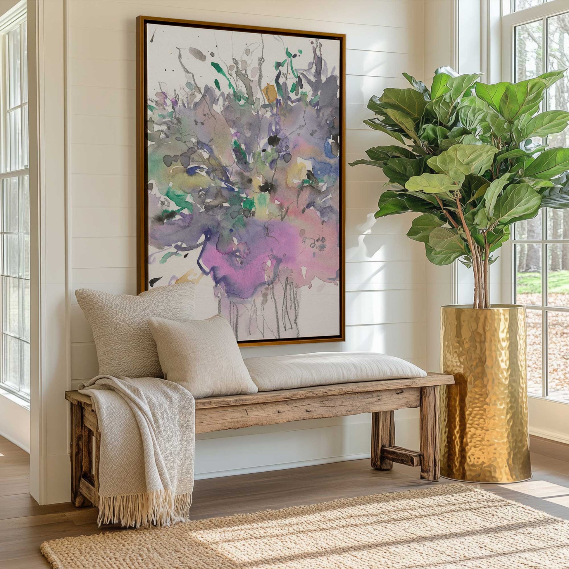 [LIFESTYLE],[SPECIAL],  Picture of art in a roo