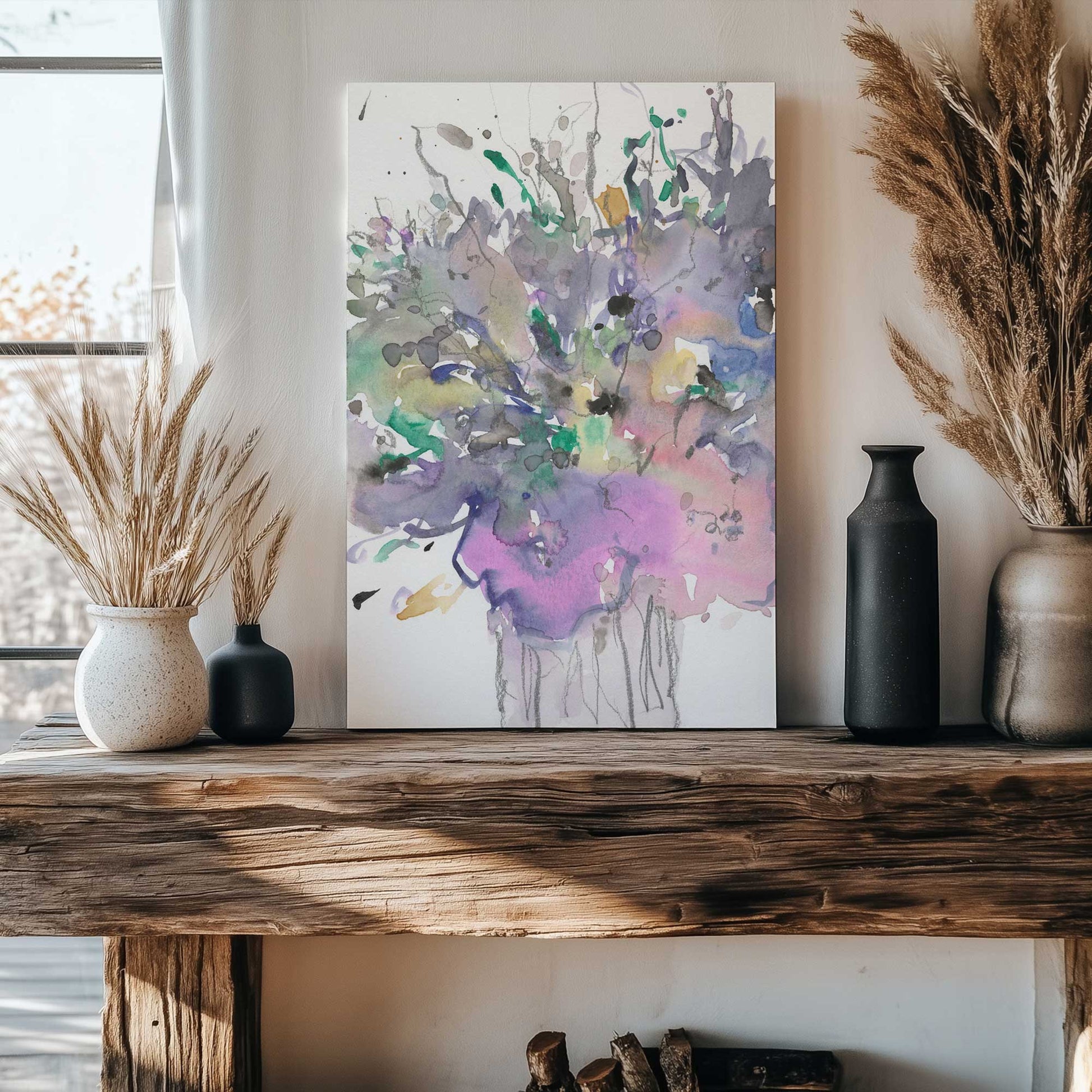 Picture of art in a room