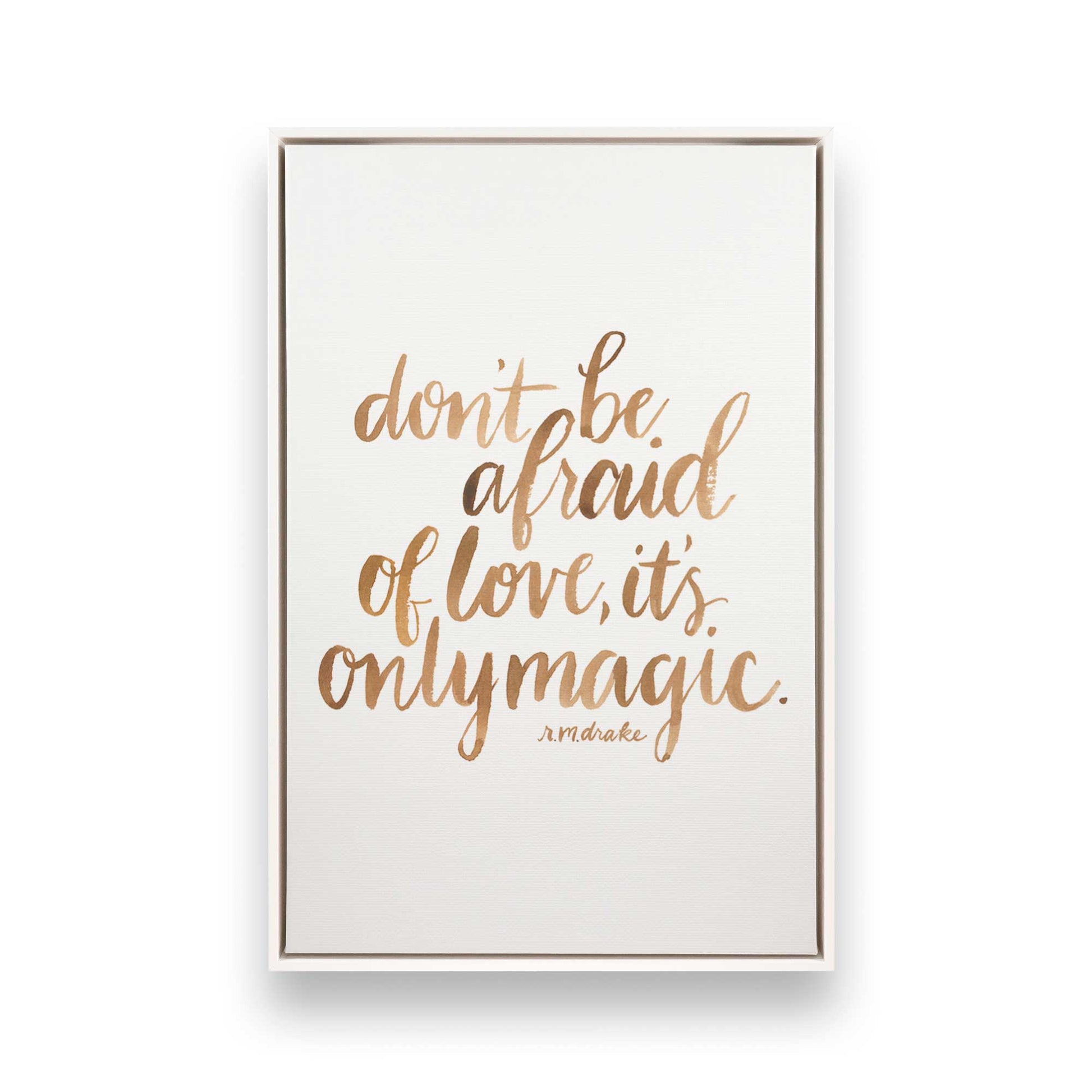 [Color:Opaque White], Picture of art in a White frame