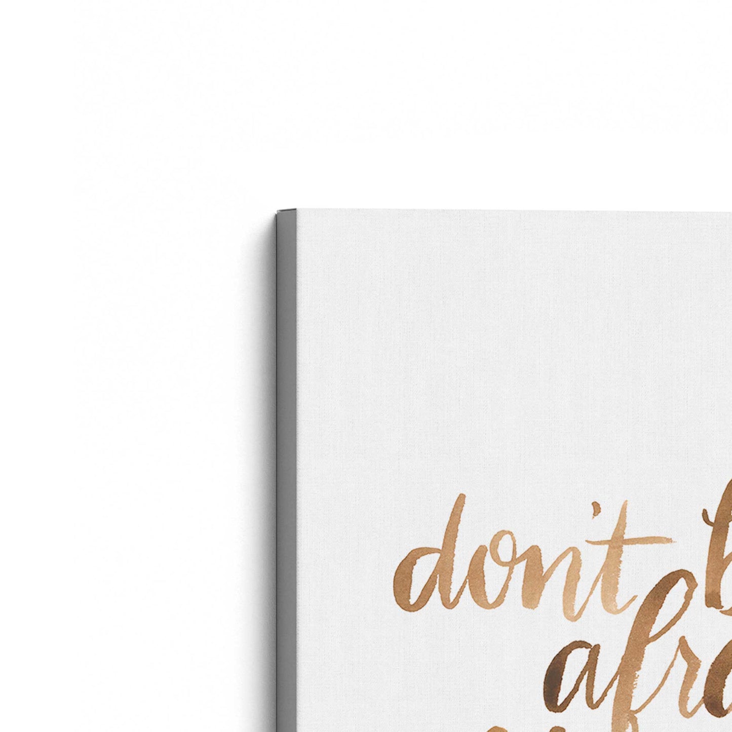 [Color:Stretched Canvas], Picture of the corner of the art