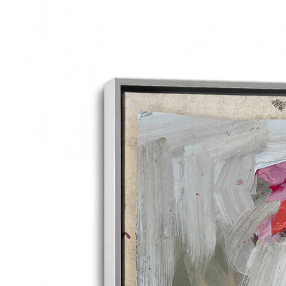 [Color:Polished Chrome], Picture of art in a Polished Chrome frame at an angle