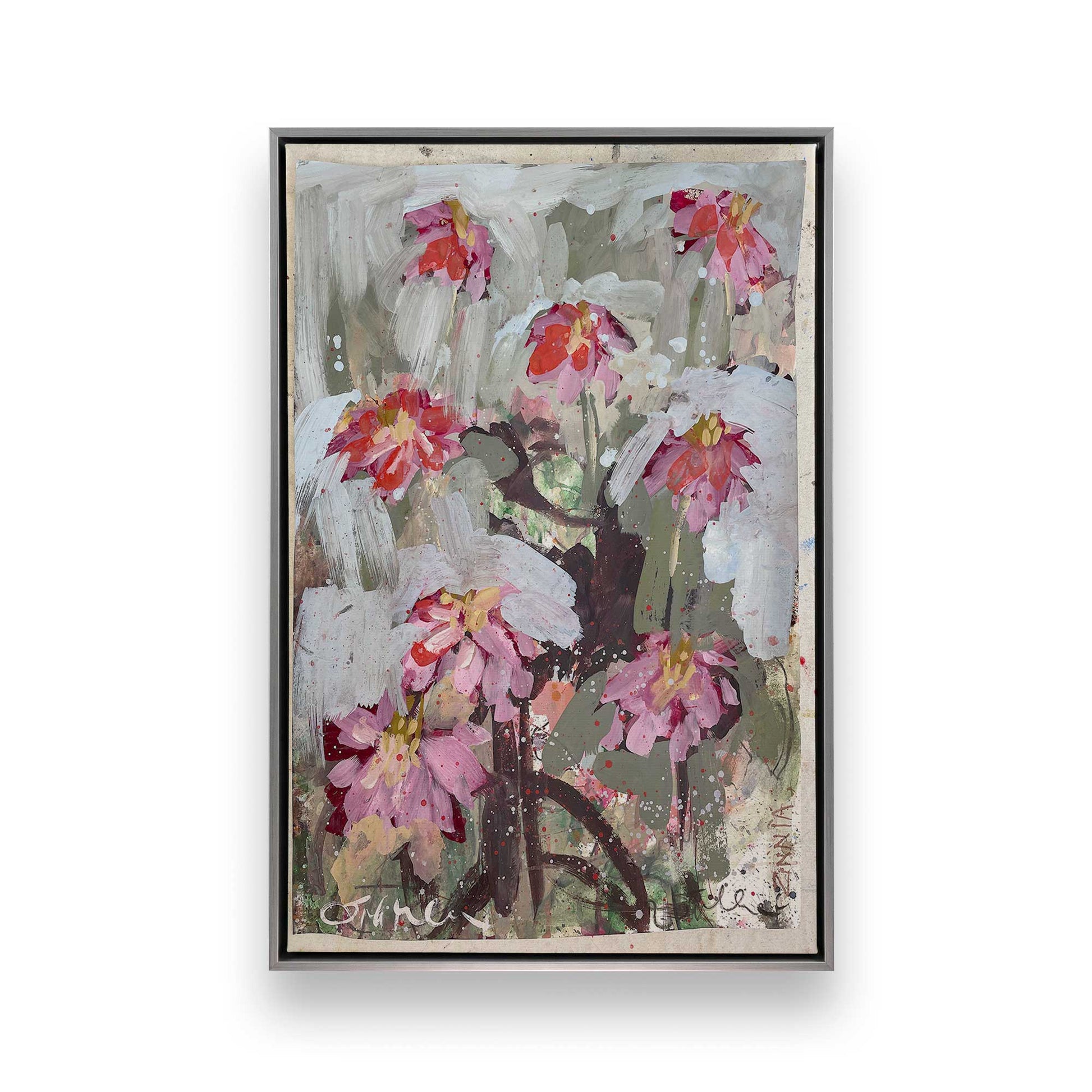 [Color:Polished Chrome], Picture of art in a Polished Chrome frame