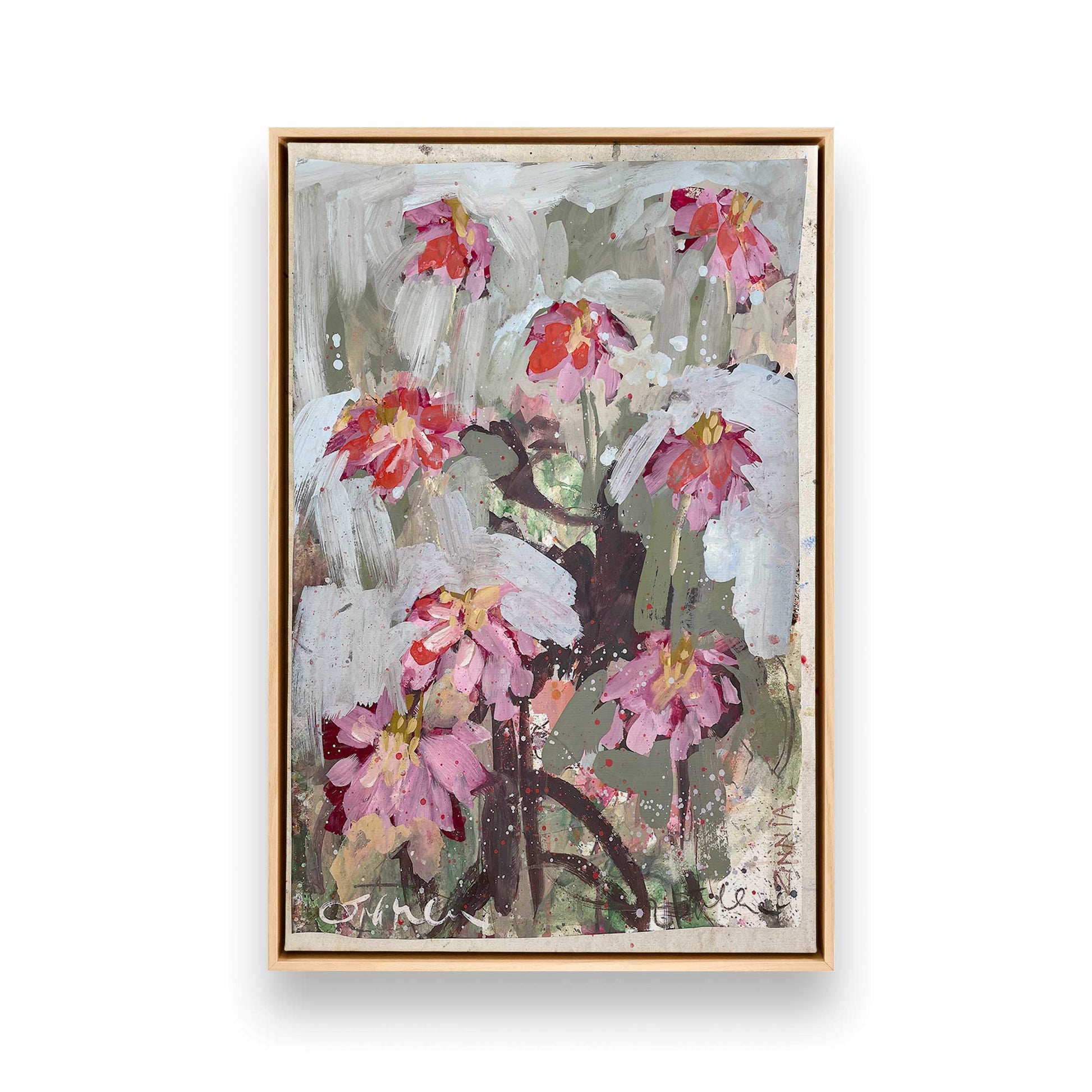 [Color:American Maple], Picture of art in a American Maple frame