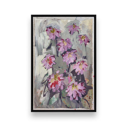[Color:Satin Black], Picture of art in a Satin Black frame