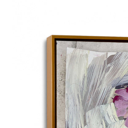 [Color:Polished Gold], Picture of art in a Polished Gold frame at an angle