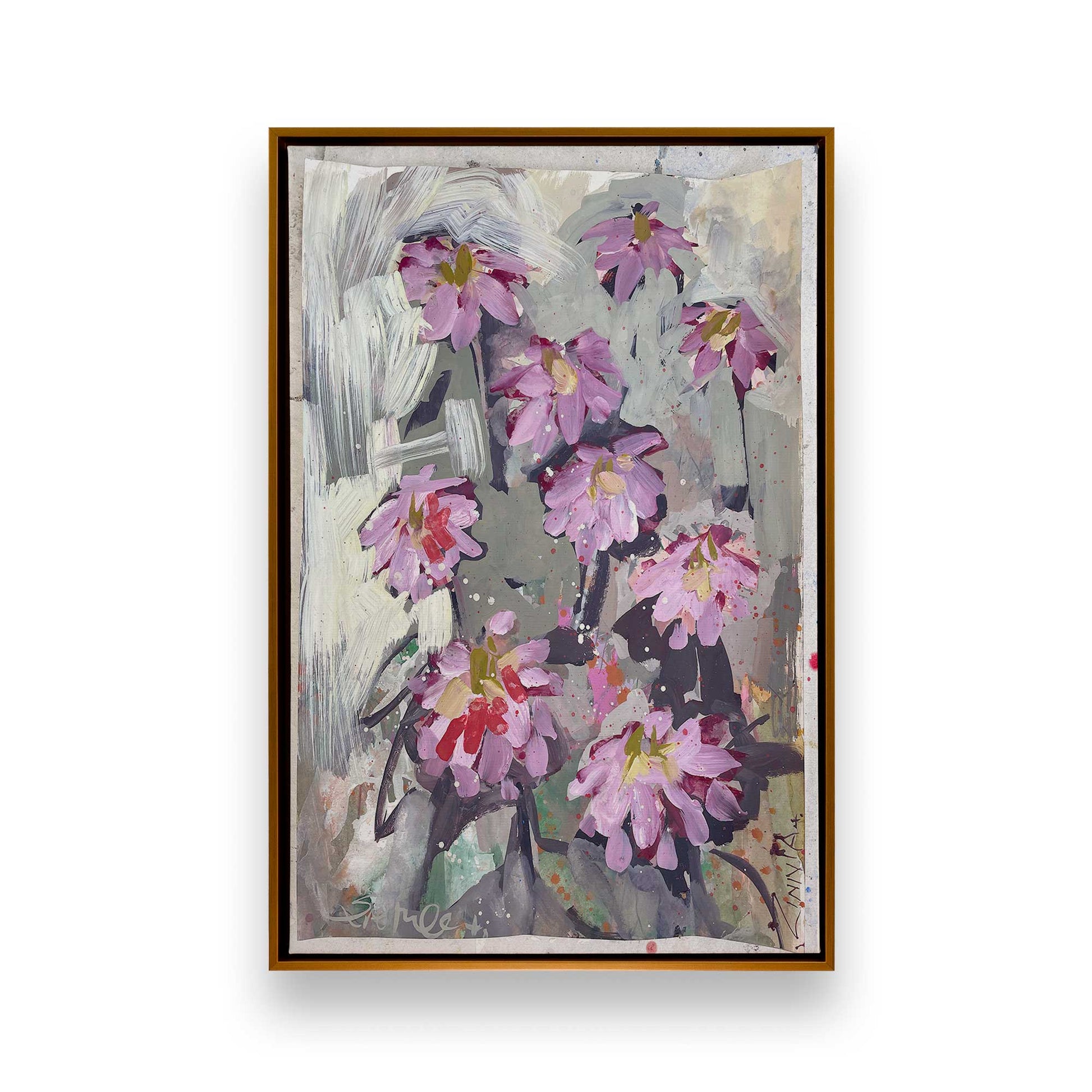 [Color:Polished Gold], Picture of art in a Polished Gold frame