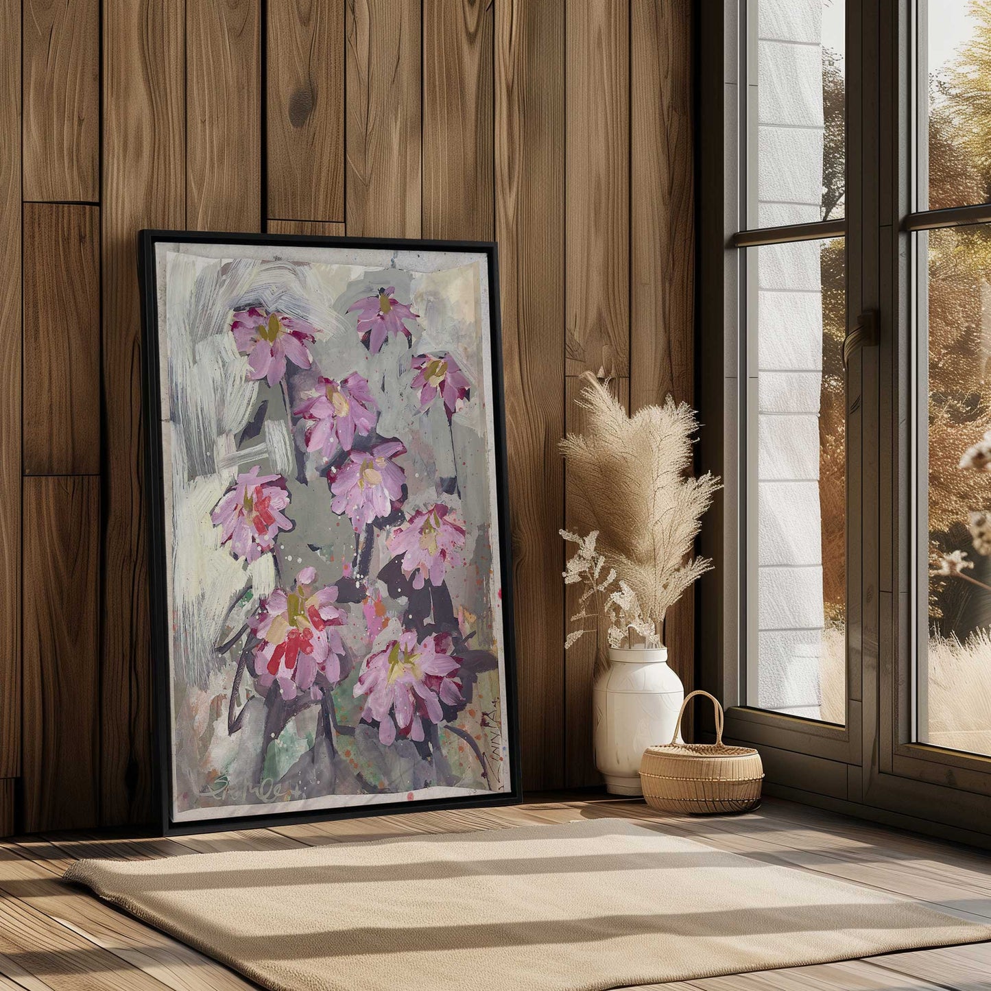 Picture of art in a room