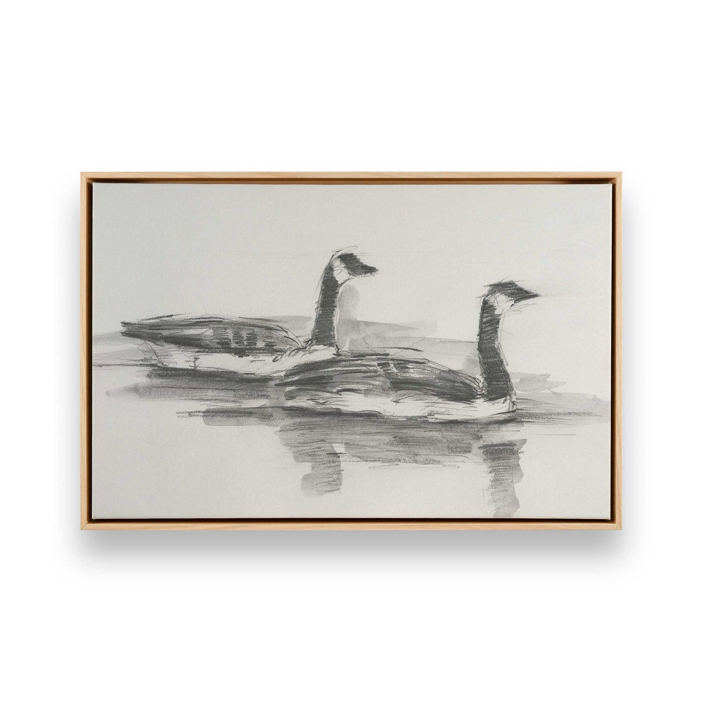 [Color:American Maple], Picture of art in a American Maple frame