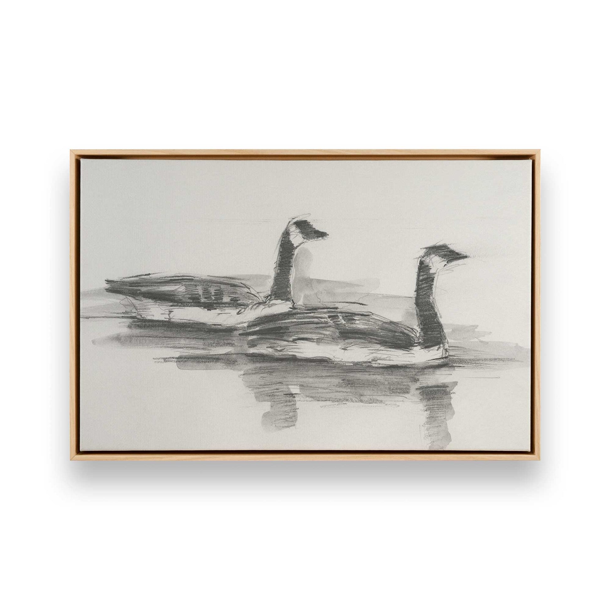 [Color:American Maple], Picture of art in a American Maple frame