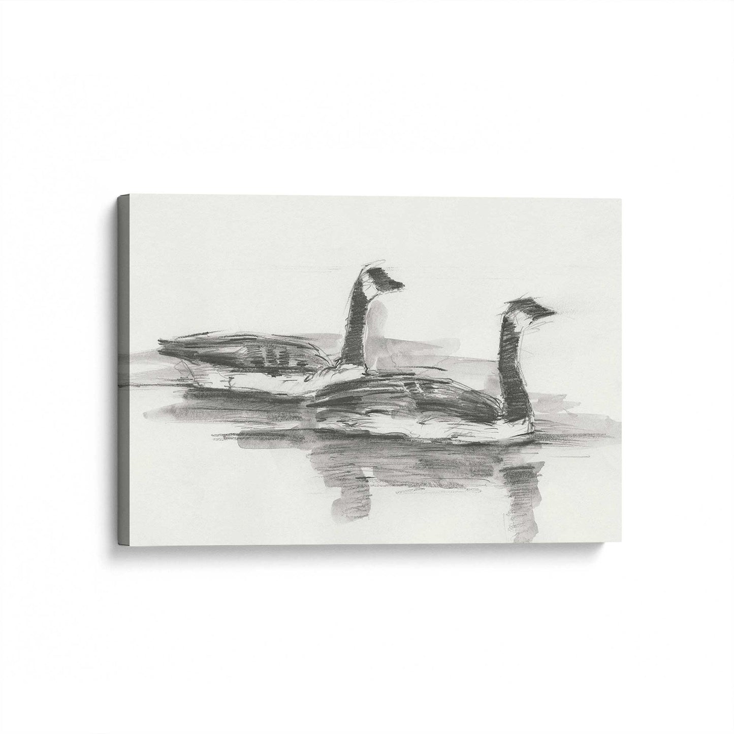 [Color:Stretched Canvas], Picture of art at an angle