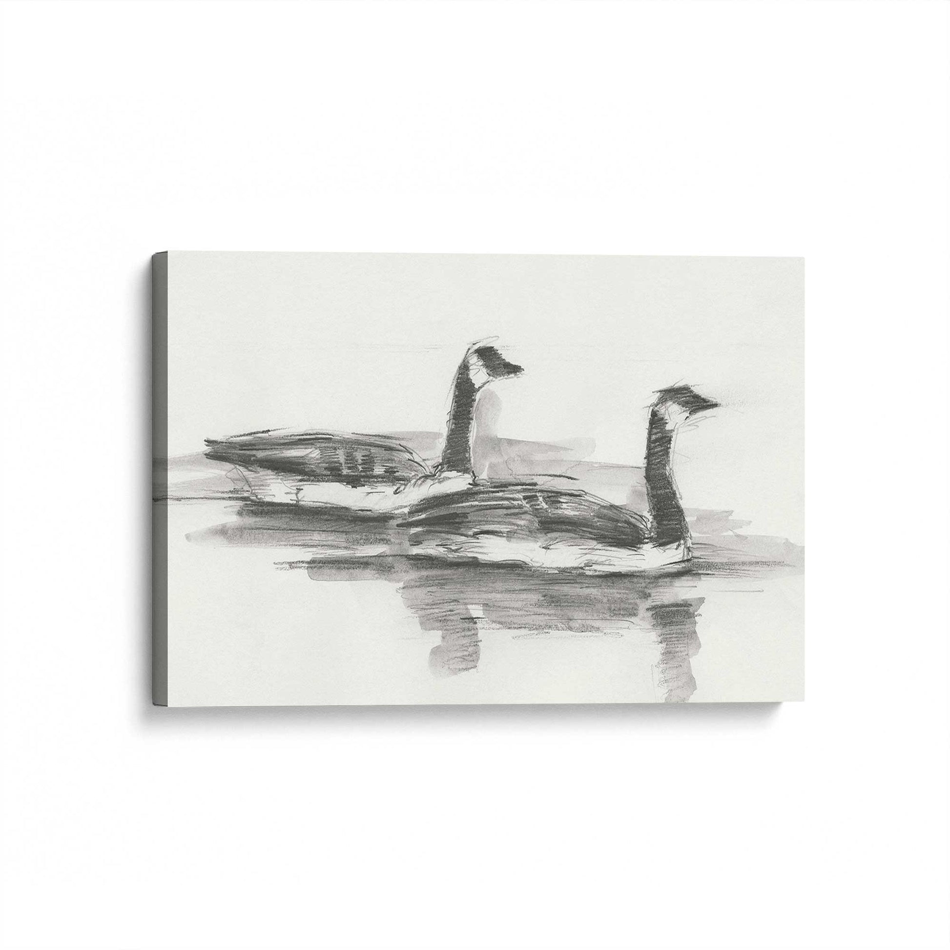 [Color:Stretched Canvas], Picture of art at an angle