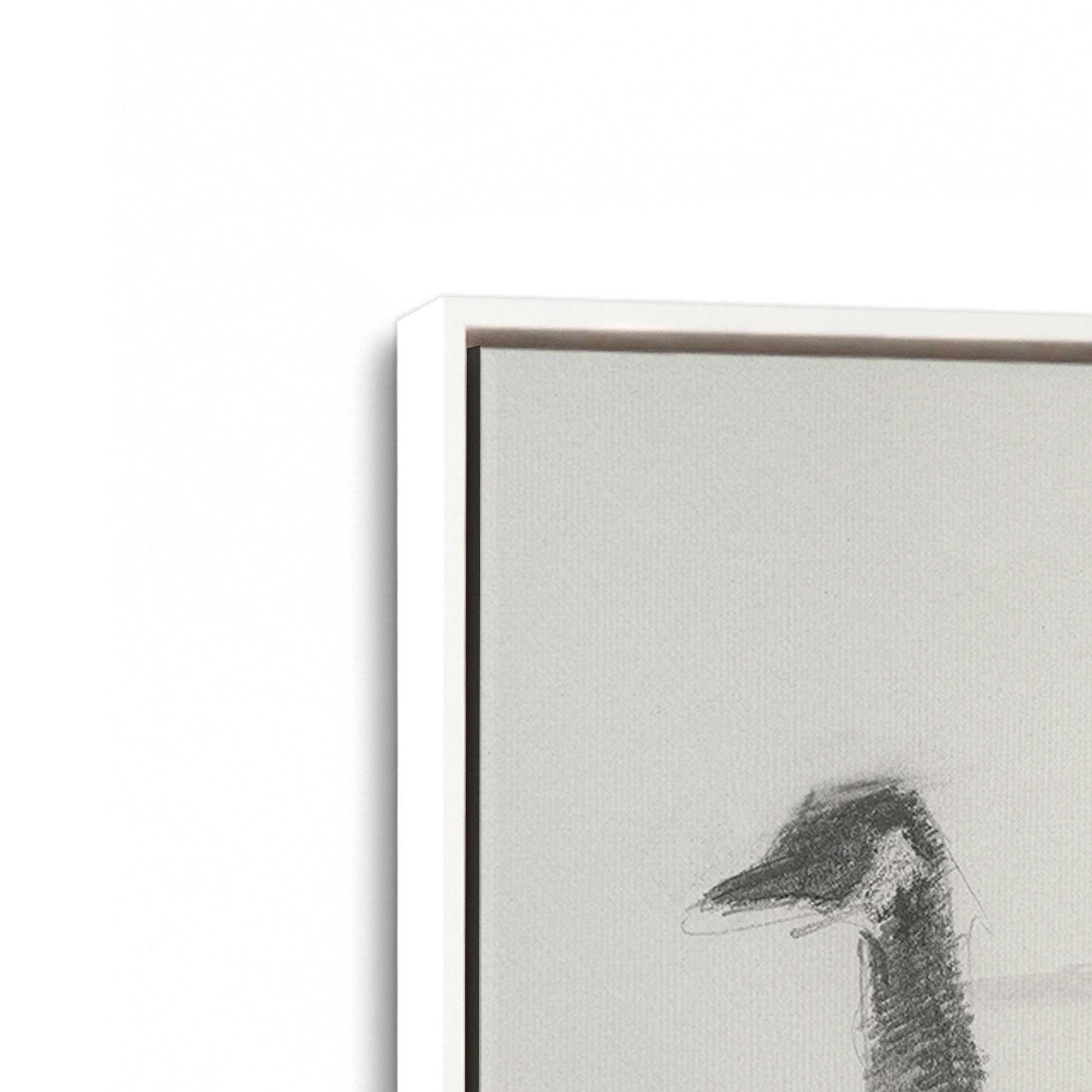 [Color:Opaque White], Picture of art in a White frame at an angle