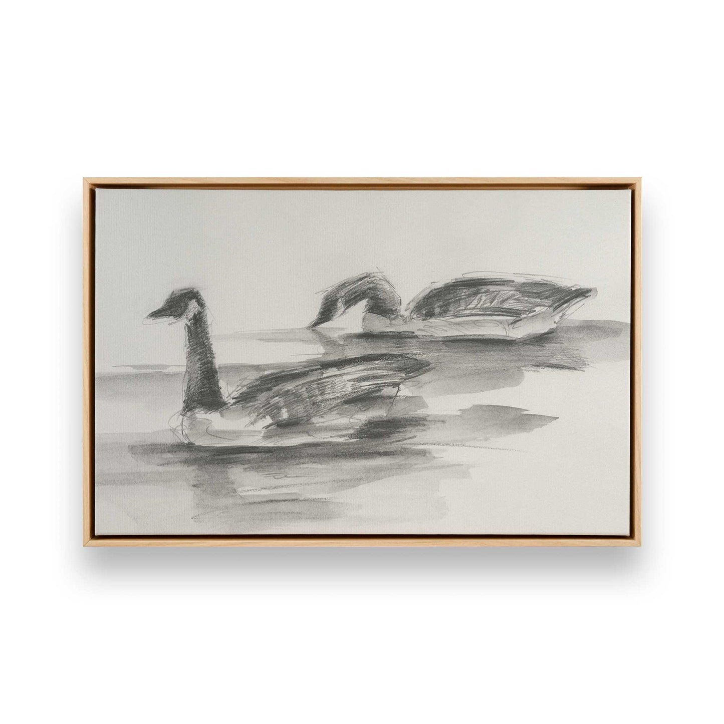 [Color:American Maple], Picture of art in a American Maple frame