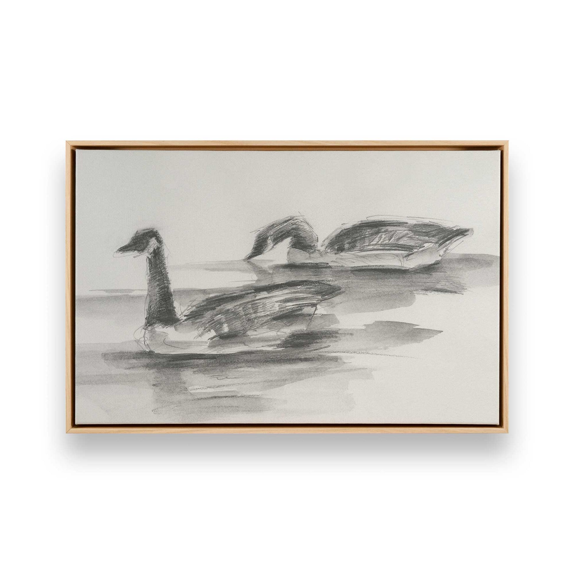 [Color:American Maple], Picture of art in a American Maple frame