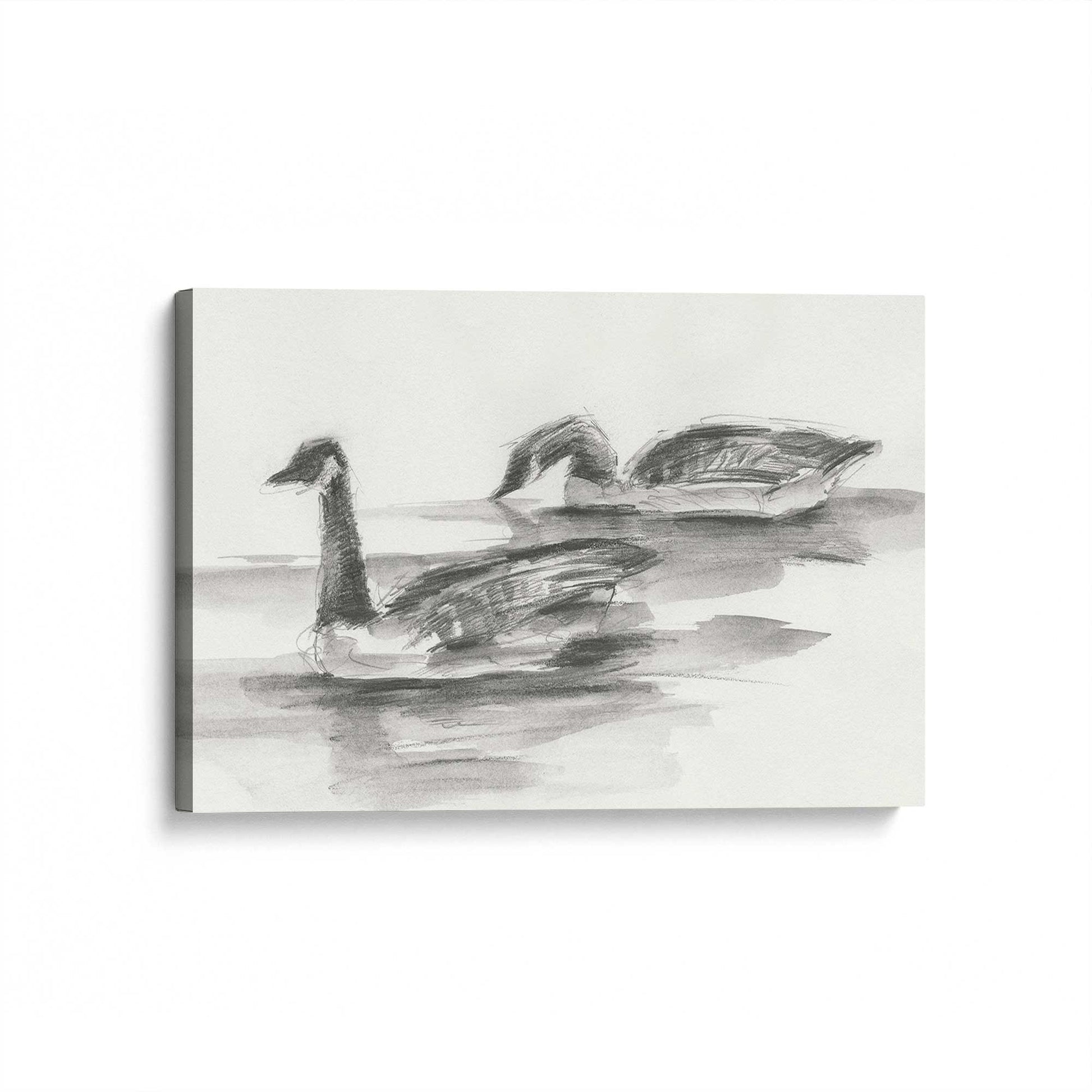 [Color:Stretched Canvas], Picture of art at an angle