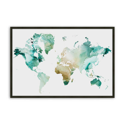 [Color:Satin Black], Picture of art in a Satin Black frame