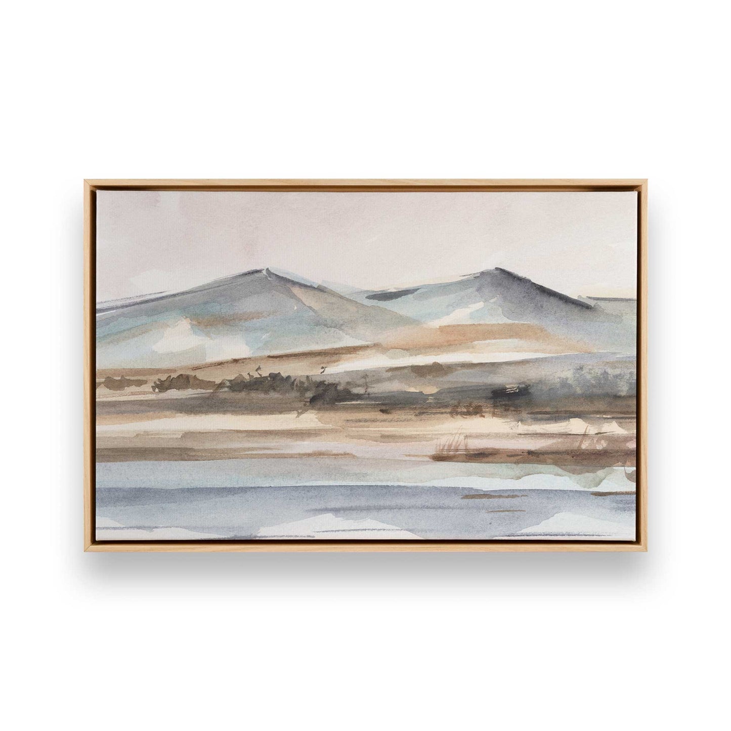 [Color:American Maple], Picture of art in a American Maple frame