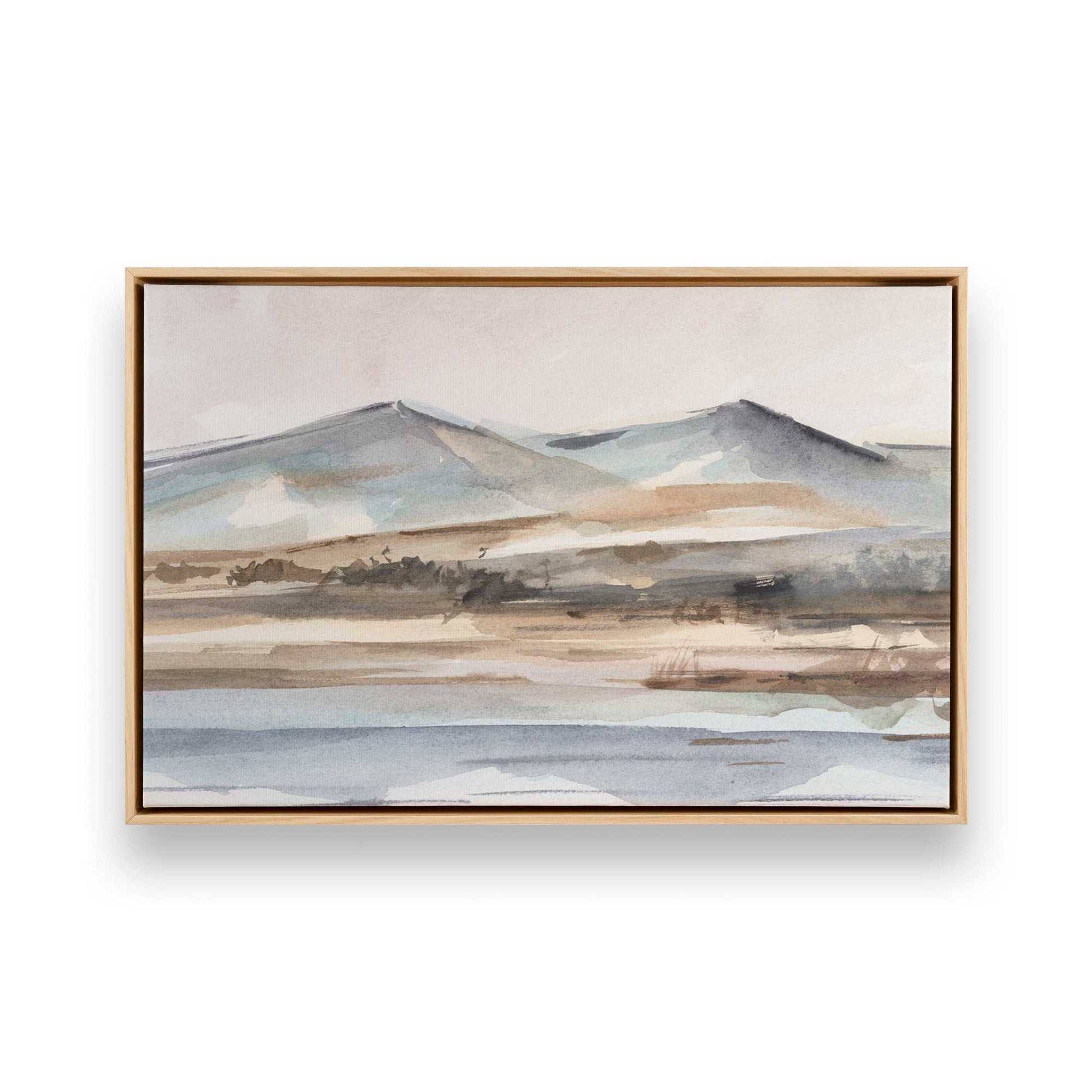 [Color:American Maple], Picture of art in a American Maple frame