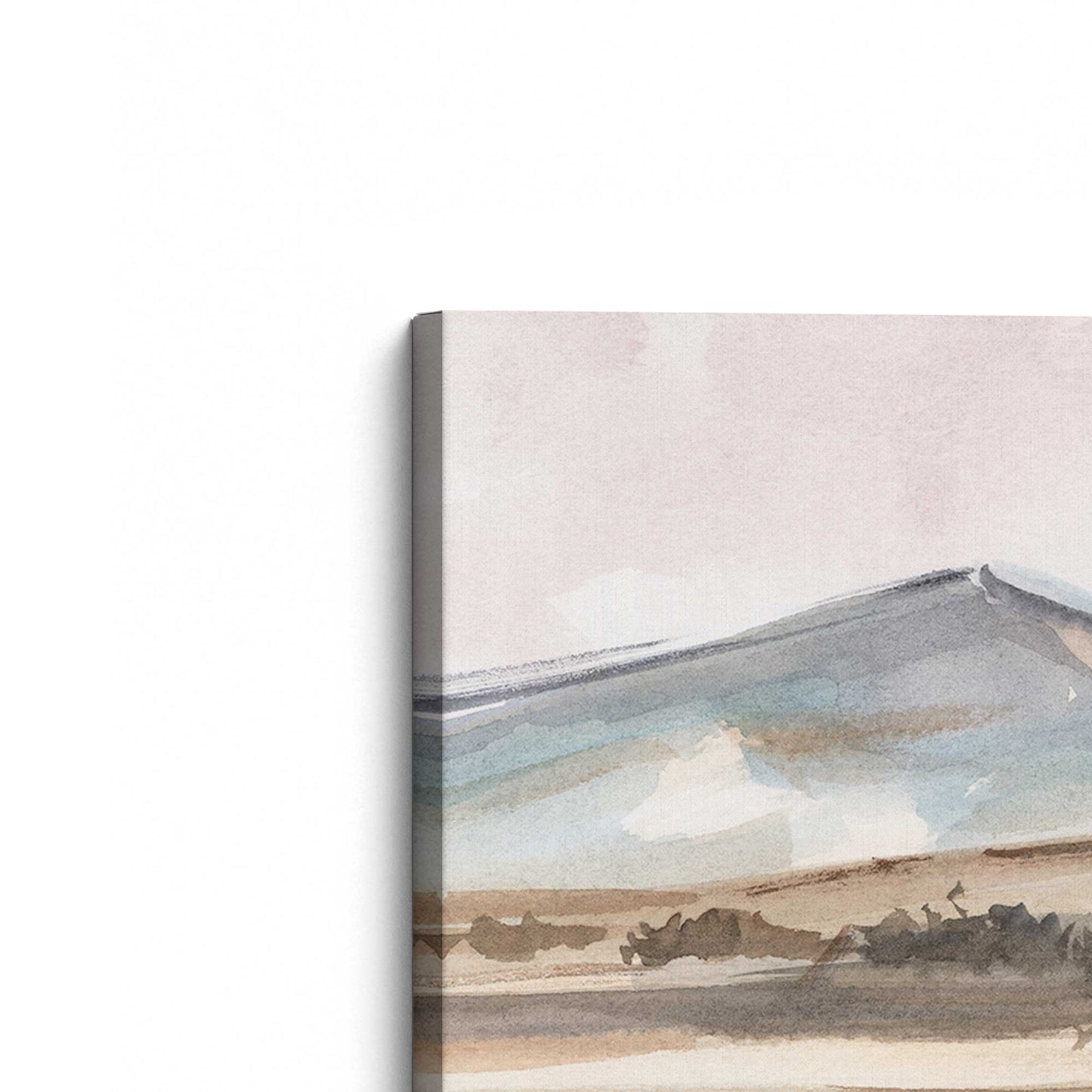 [Color:Stretched Canvas], Picture of the corner of the art