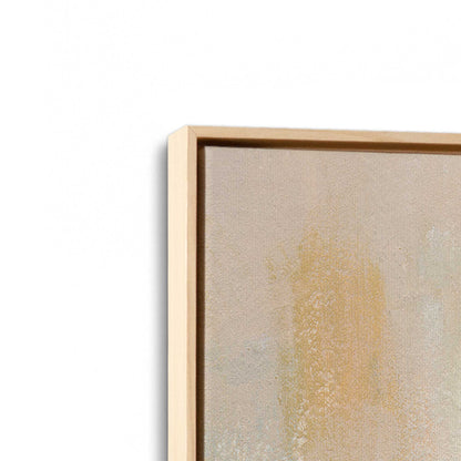 [Color:American Maple], Picture of art in a American Maple frame at an angle