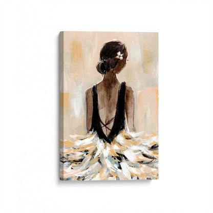 [Color:Stretched Canvas], Picture of art at an angle