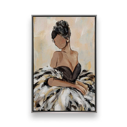 [Color:Polished Chrome], Picture of art in a Polished Chrome frame