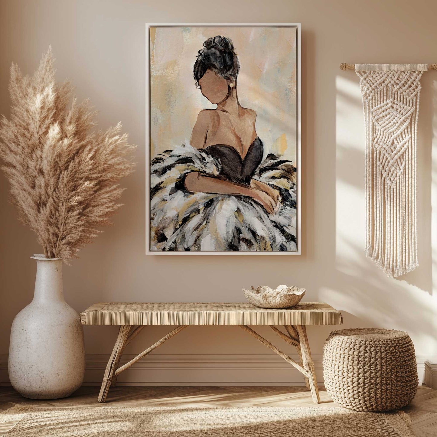 Picture of art in a room