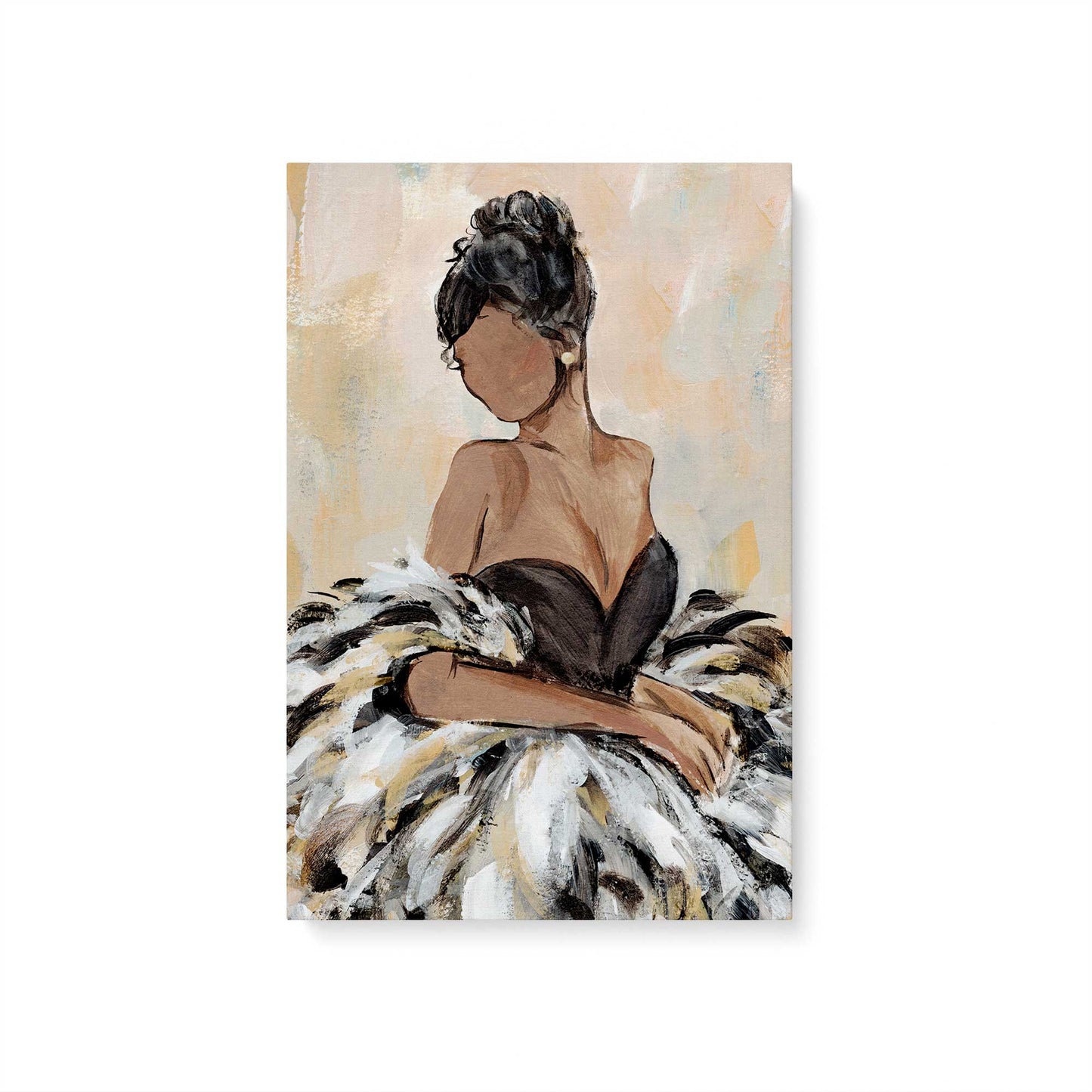[Color:Stretched Canvas], Picture of art