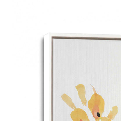 [Color:Opaque White], Picture of art in a White frame at an angle