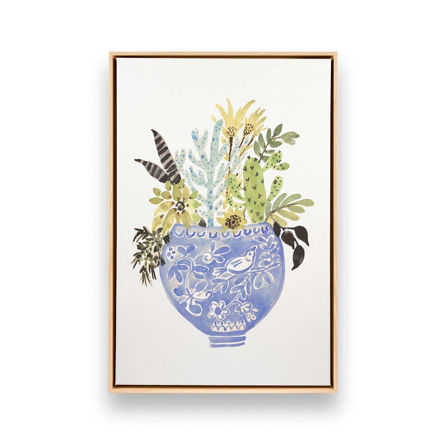 [Color:American Maple], Picture of art in a American Maple frame