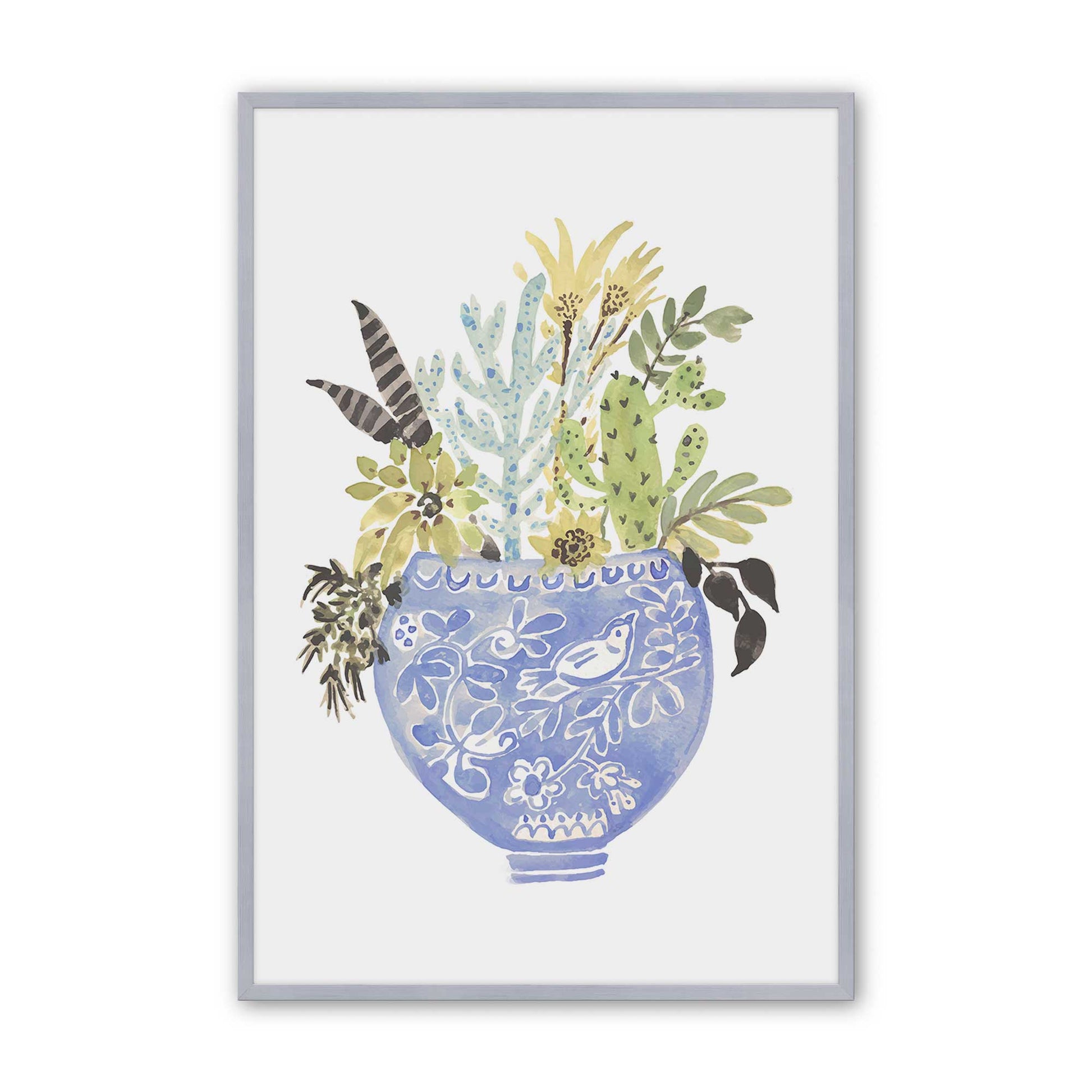 [Color:Polished Chrome], Picture of art in a Polished Chrome frame