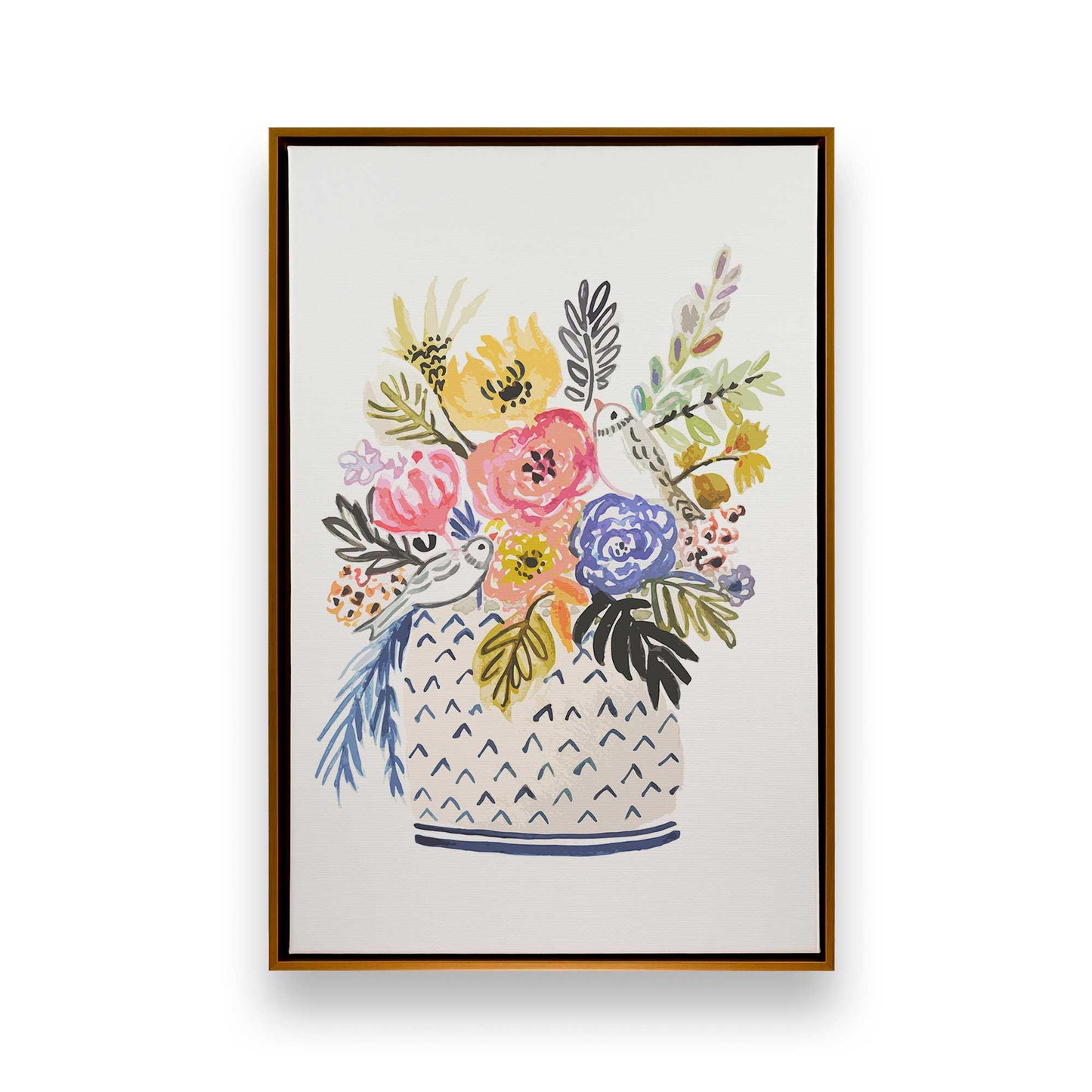 [Color:Polished Gold], Picture of art in a Polished Gold frame
