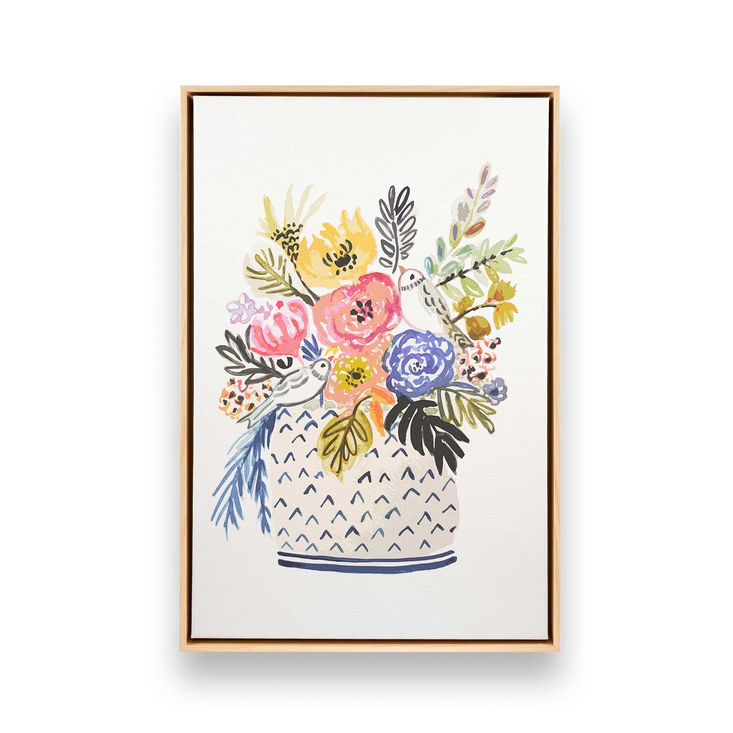 [Color:American Maple], Picture of art in a American Maple frame