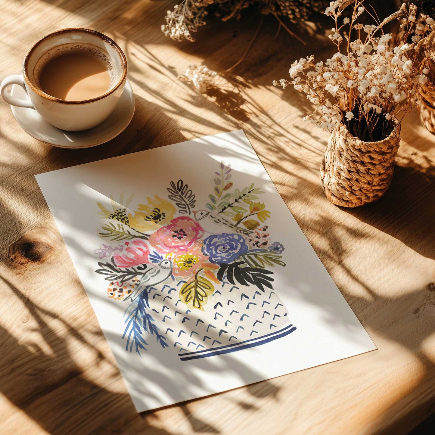 [Color:Rolled Print], Picture of close up of art