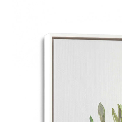 [Color:Opaque White], Picture of art in a White frame at an angle