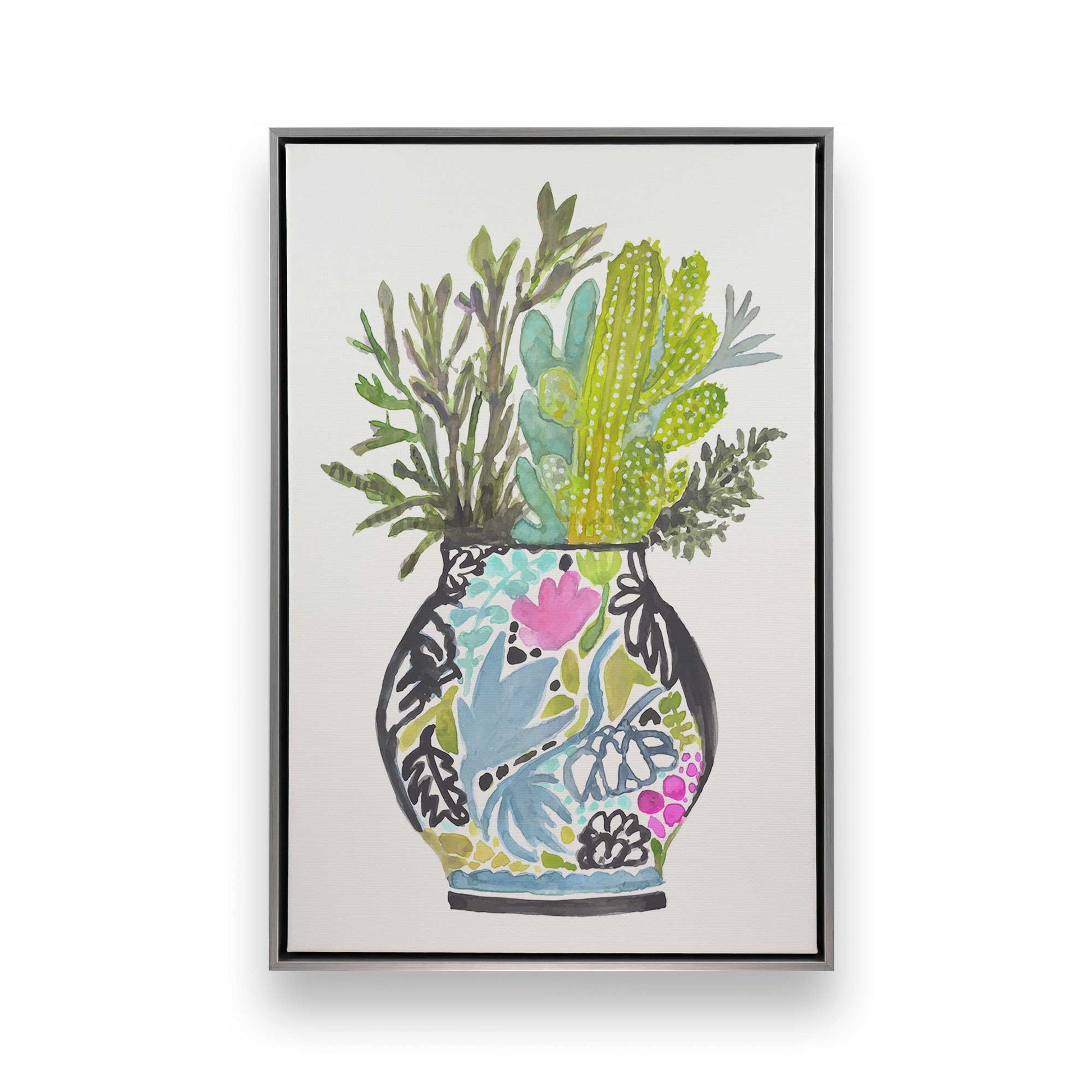 [Color:Polished Chrome], Picture of art in a Polished Chrome frame