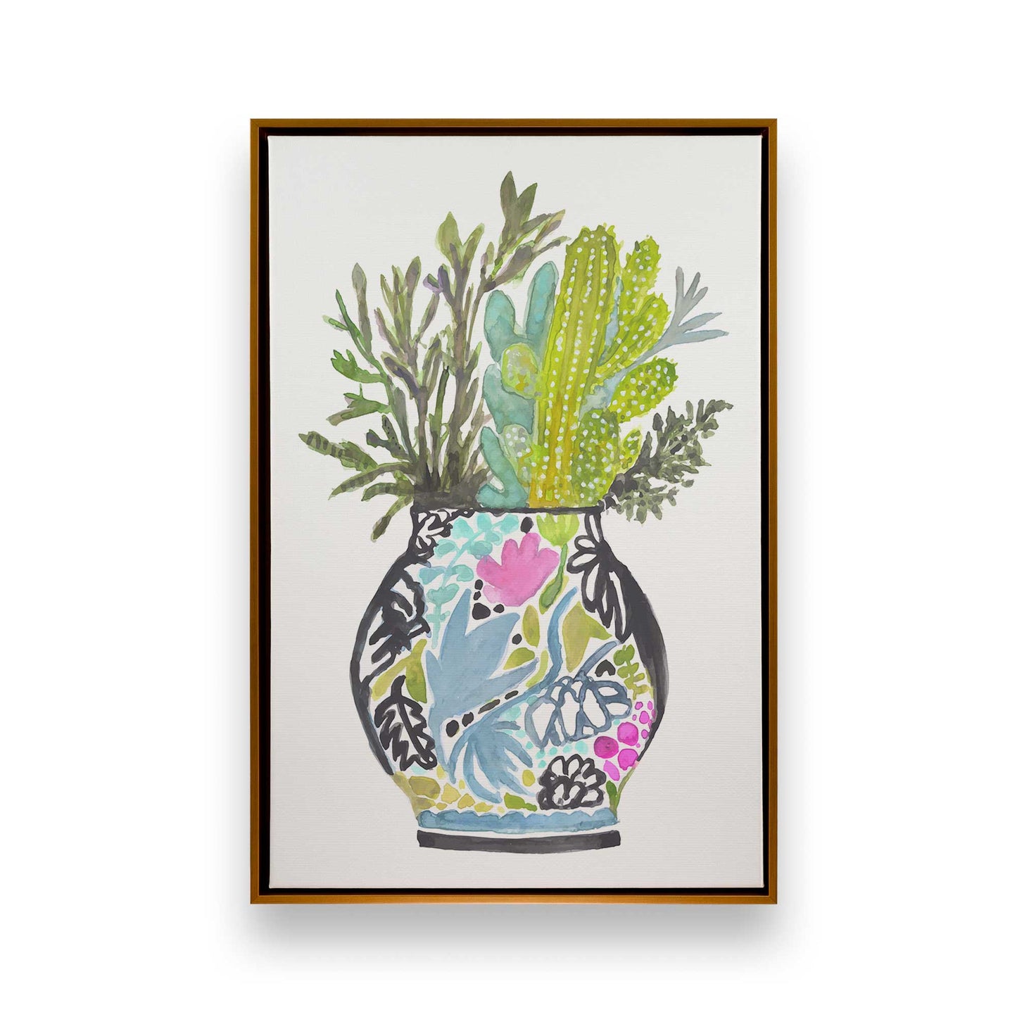 [Color:Polished Gold], Picture of art in a Polished Gold frame