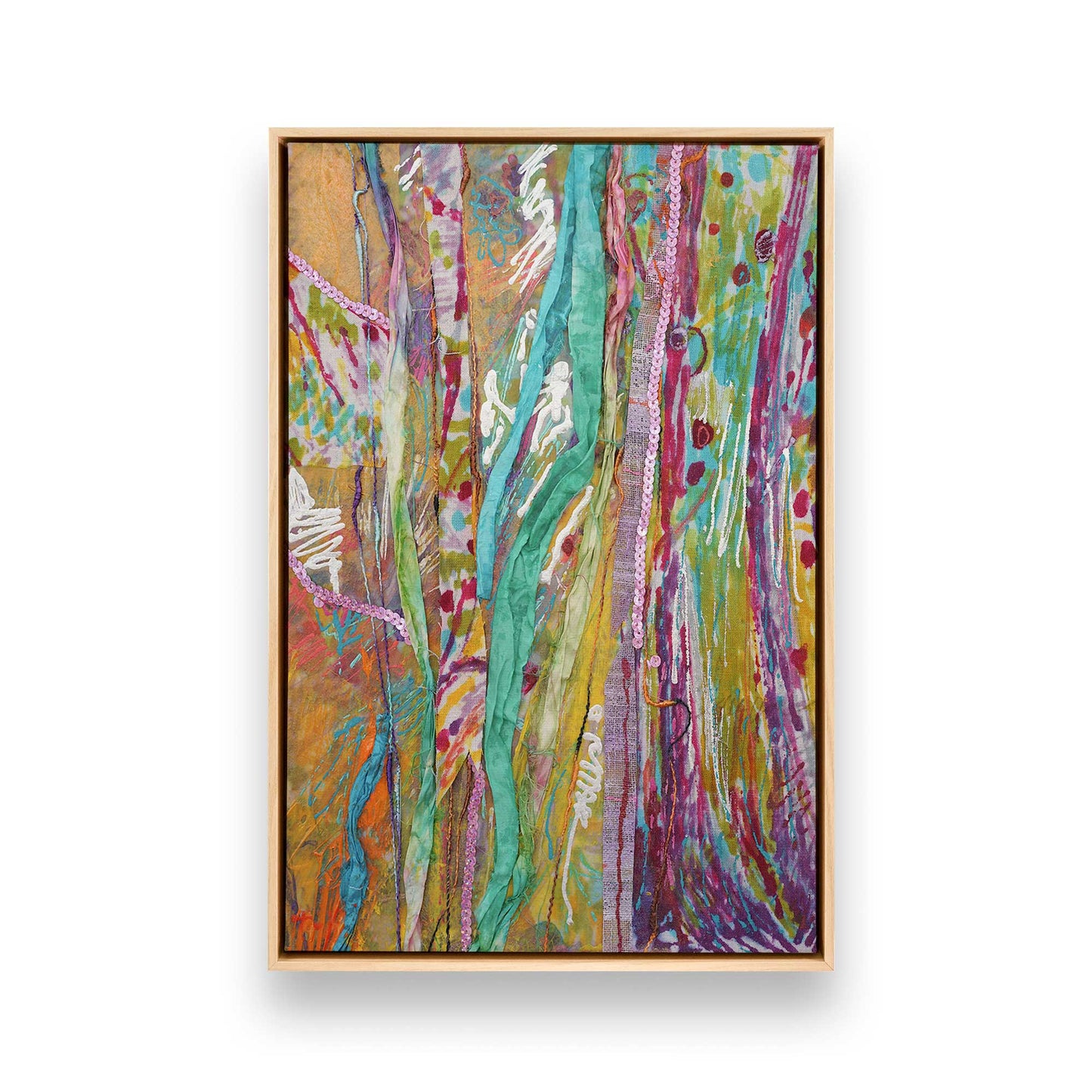 [Color:American Maple], Picture of art in a American Maple frame