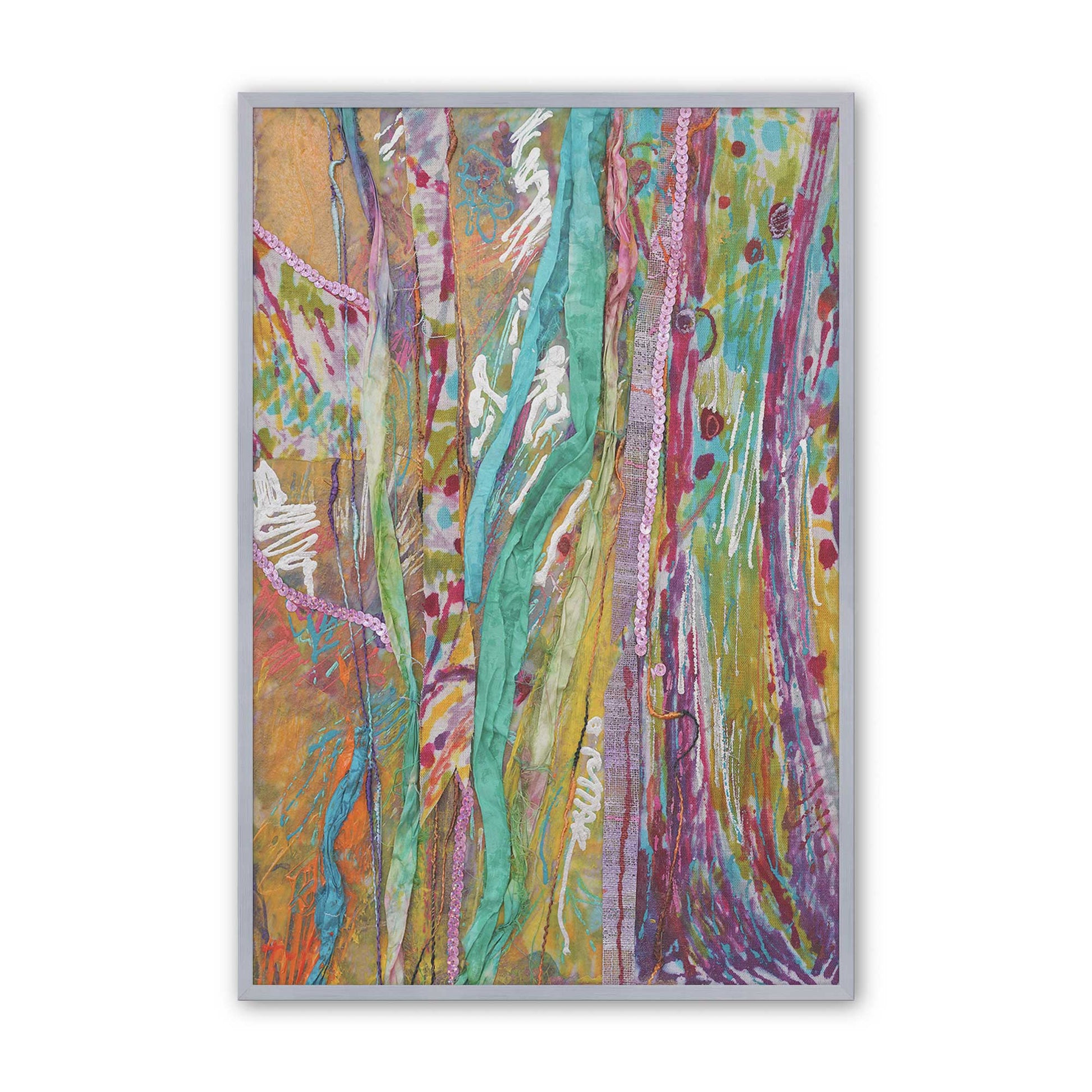 [Color:Polished Chrome], Picture of art in a Polished Chrome frame