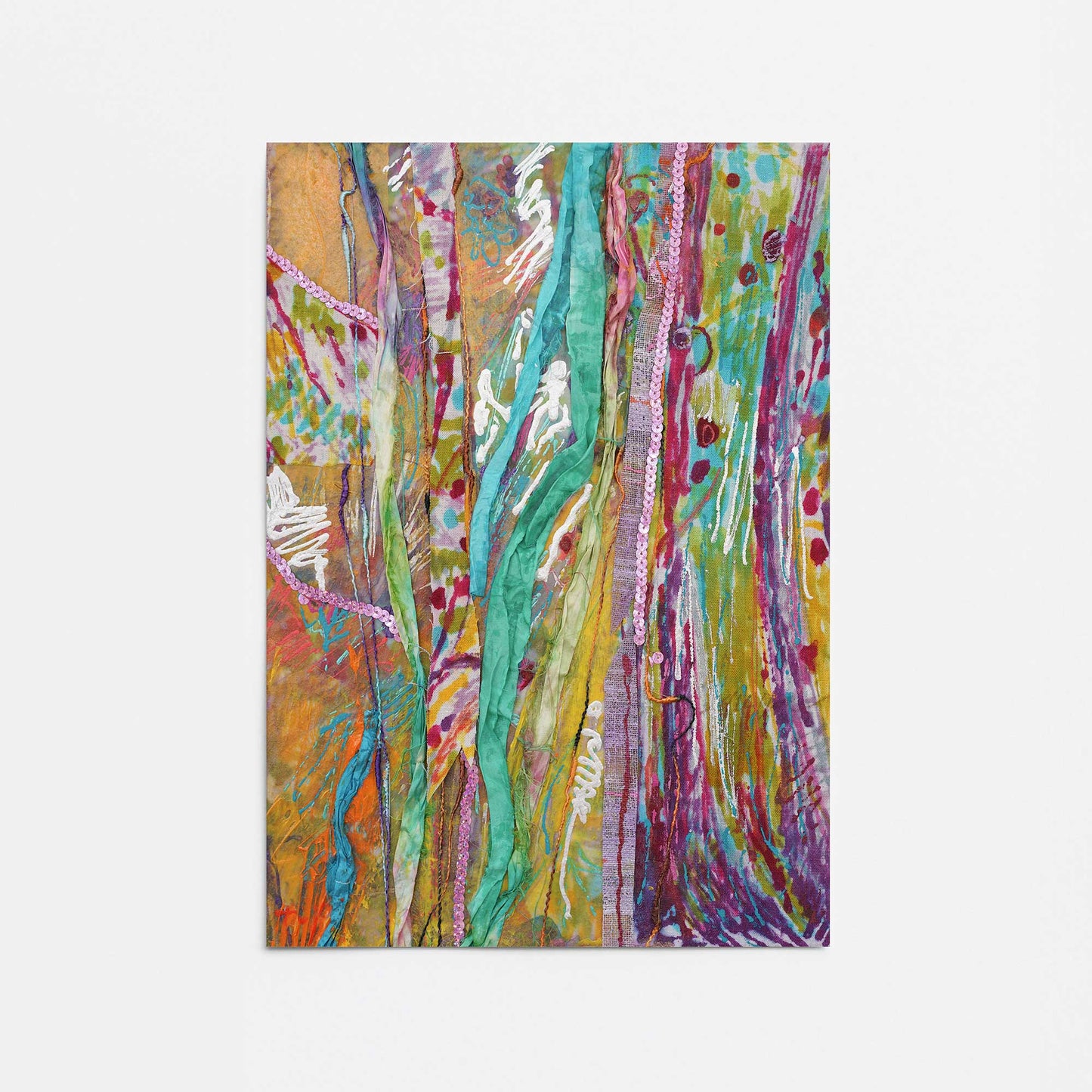 [Color:Rolled Print], Picture of close up of art