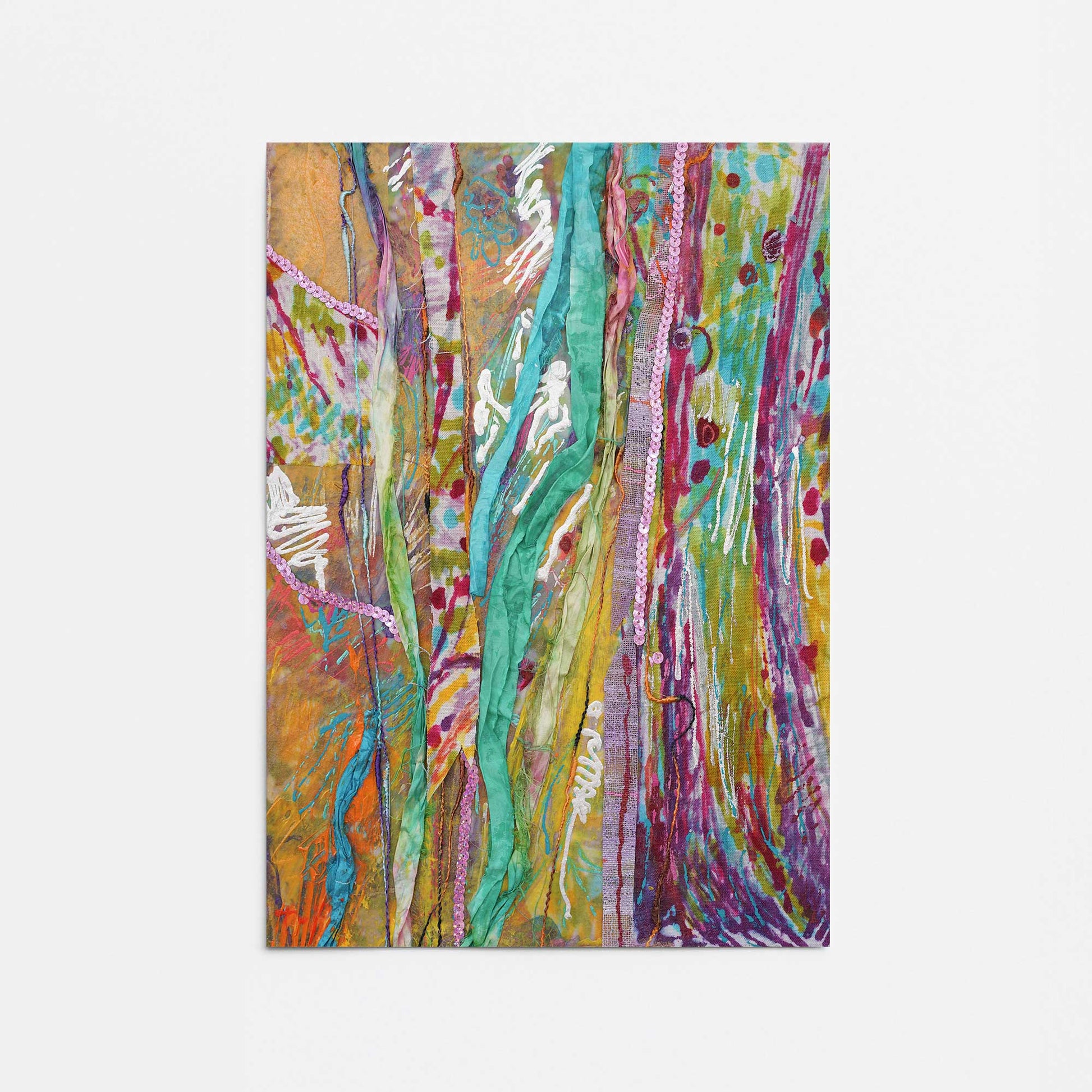 [Color:Rolled Print], Picture of close up of art